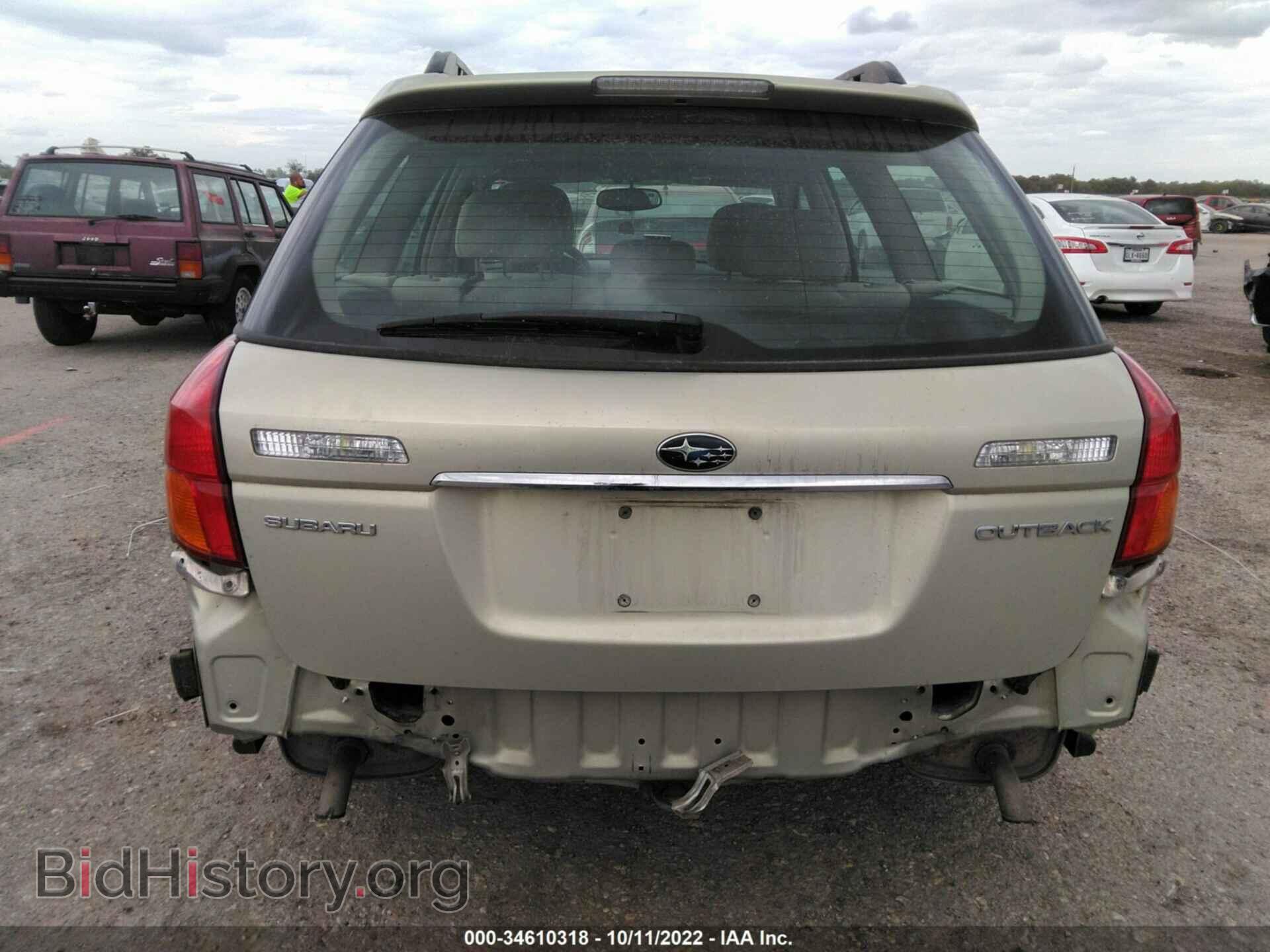 2006 SUBARU LEGACY WAGON - VIN: 4S4BP61C166300986 - Фото 6