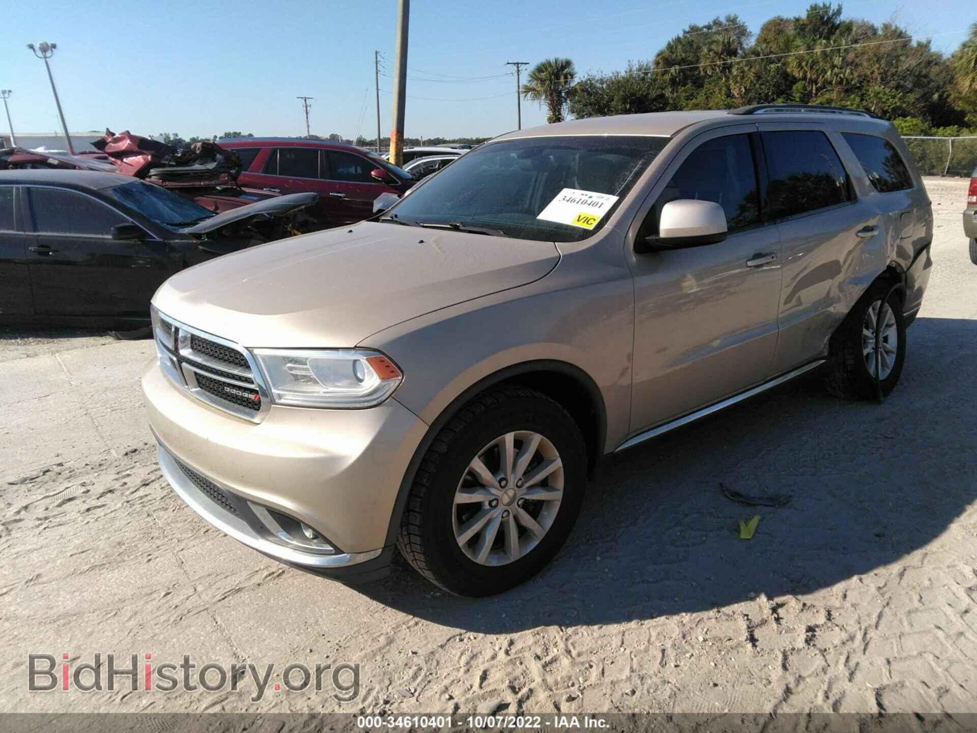 2014 DODGE DURANGO - VIN: 1C4RDHAG3EC266866 - Photo 2