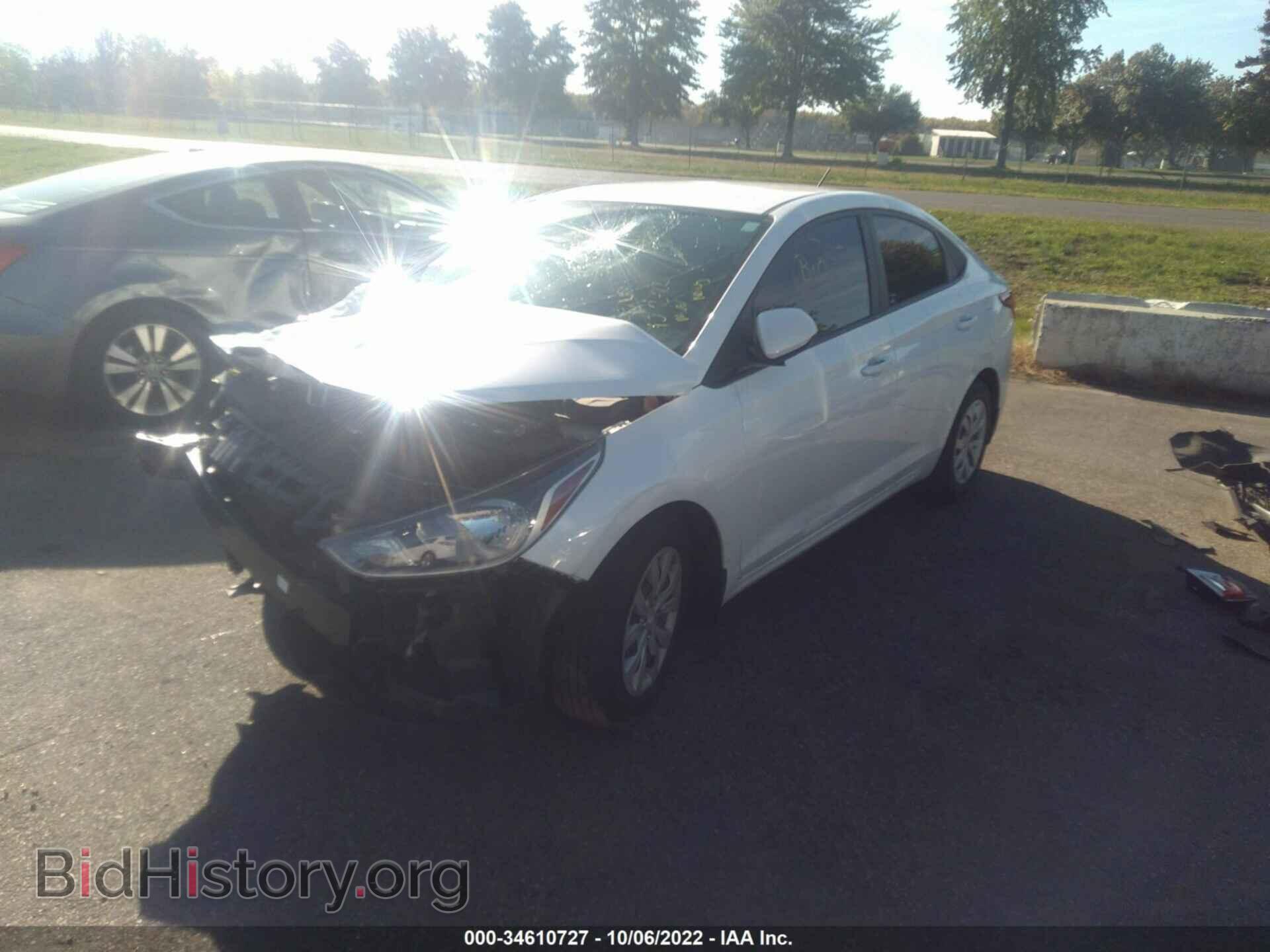 2020 HYUNDAI ACCENT - VIN: 3KPC24A67LE095329 - Фото 2
