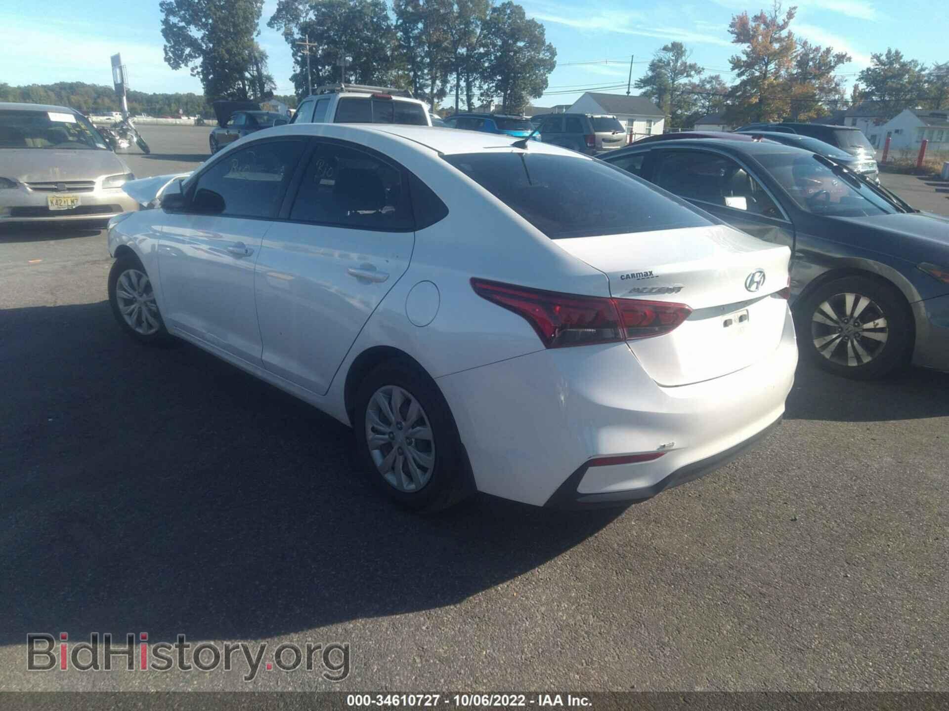 2020 HYUNDAI ACCENT - VIN: 3KPC24A67LE095329 - Фото 3
