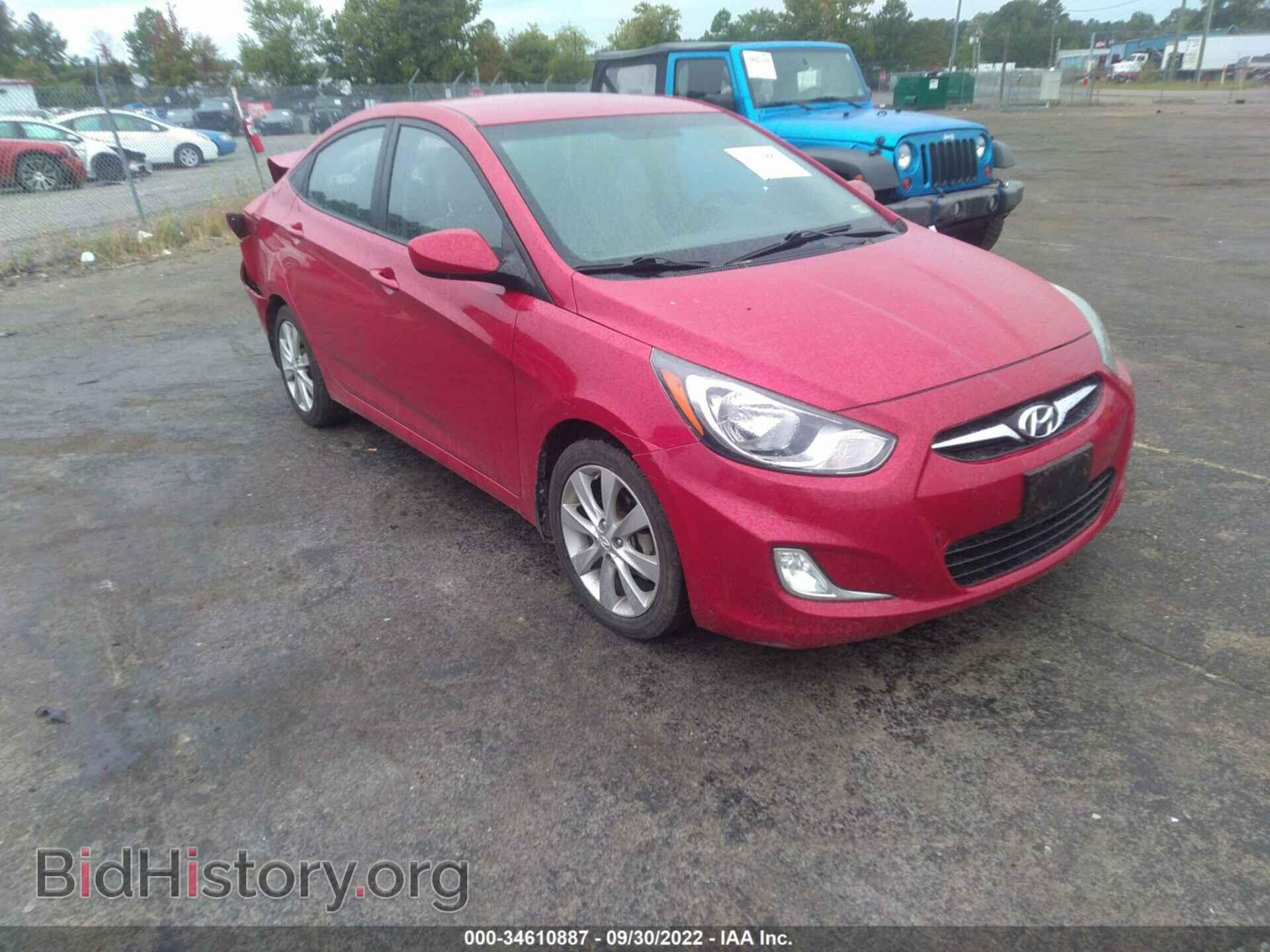 Фотография KMHCU4AE8DU443865 - HYUNDAI ACCENT 2013