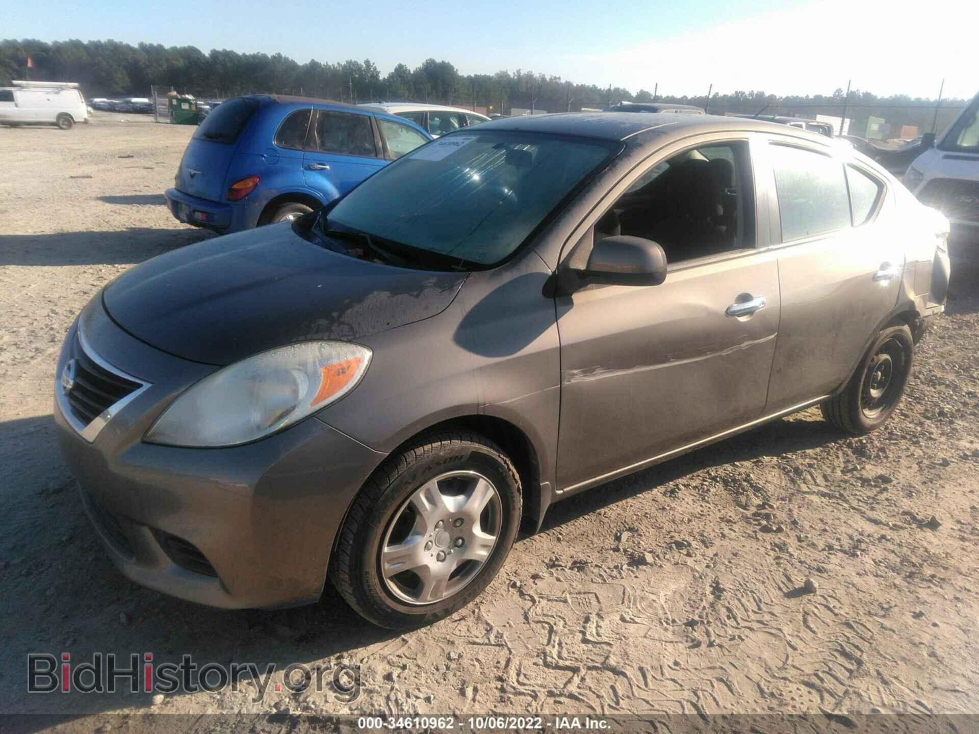 2012 NISSAN VERSA - VIN: 3N1CN7AP2CL848281 - Фото 2