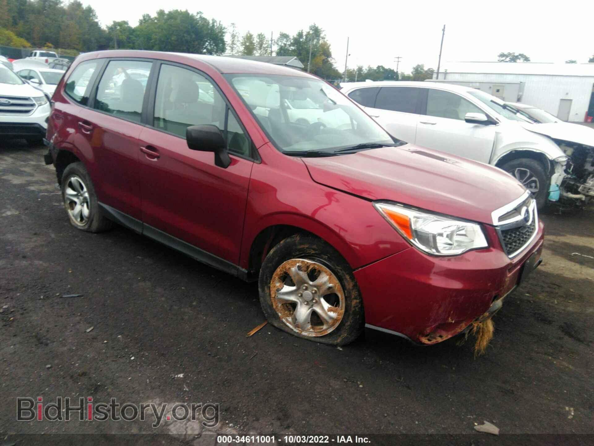 Photo JF2SJAAC6FH827226 - SUBARU FORESTER 2015