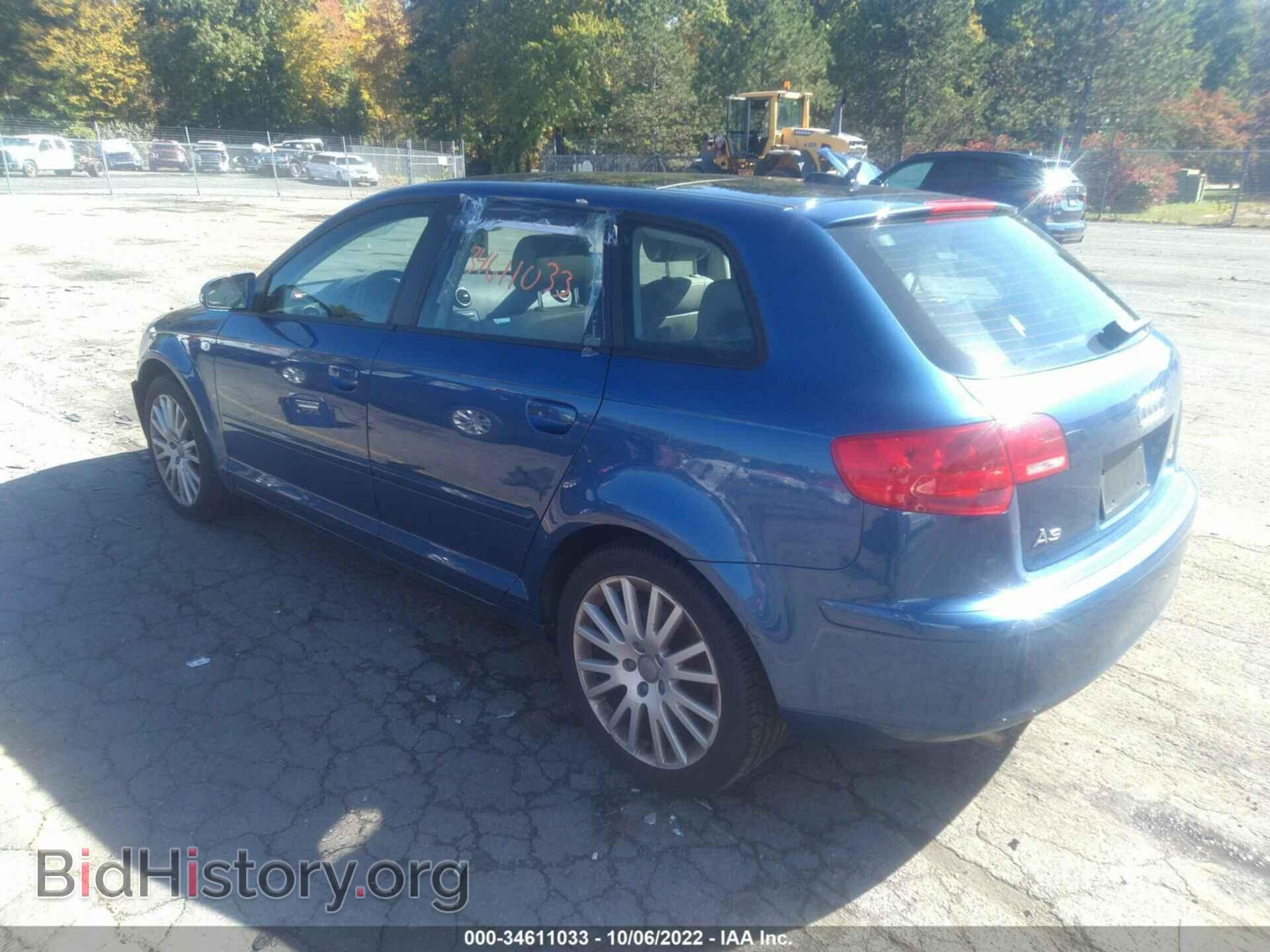 2006 AUDI A3 - VIN: WAUNF78P16A008557 - Фото 3
