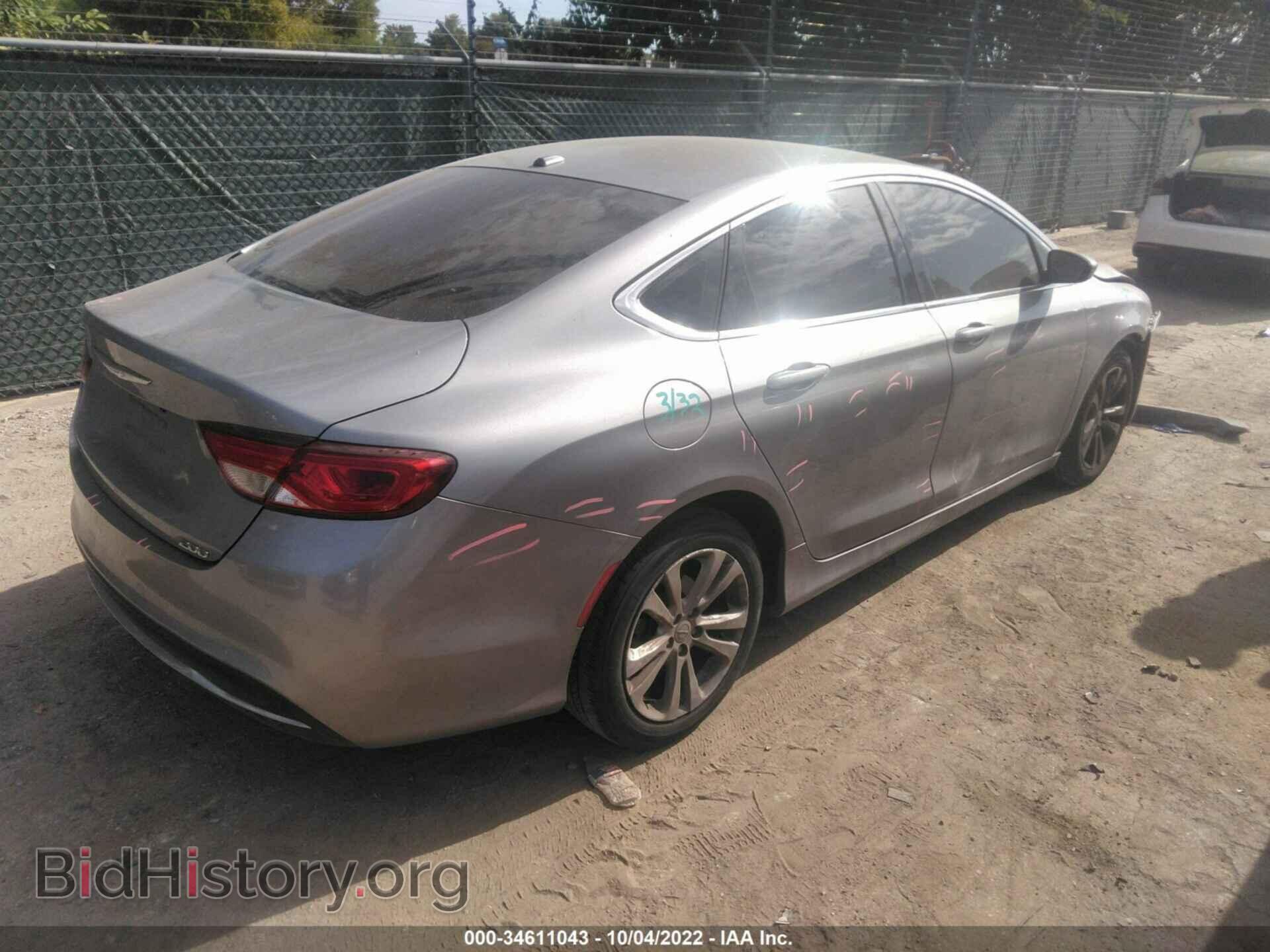 2016 CHRYSLER 200 - VIN: 1C3CCCAB1GN102706 - Фото 4