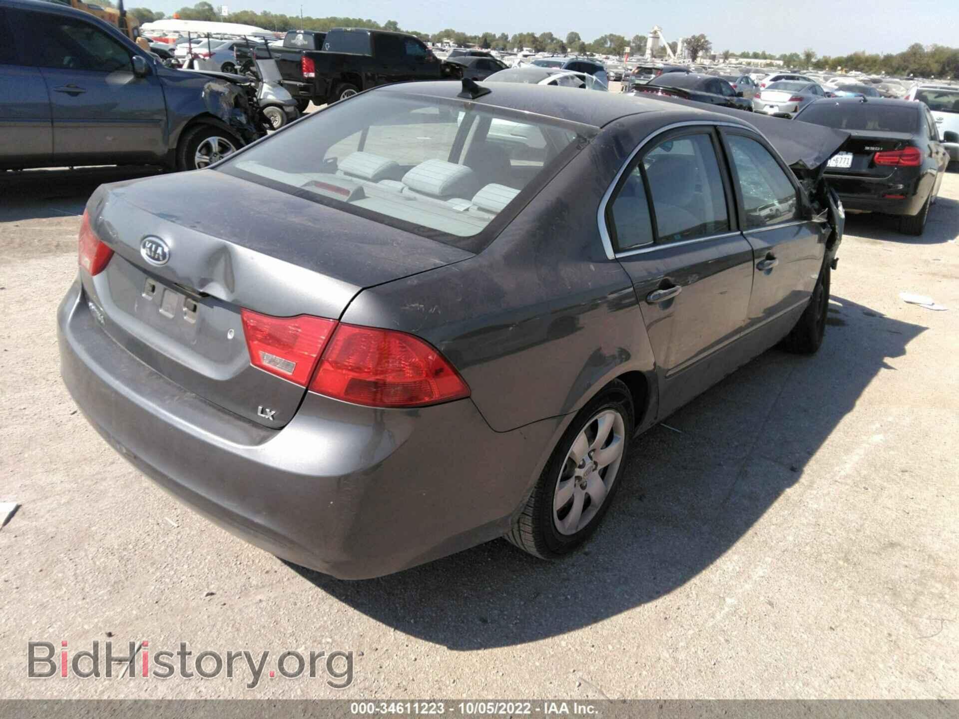 2009 KIA OPTIMA - VIN: KNAGE228695292832 - Фото 4