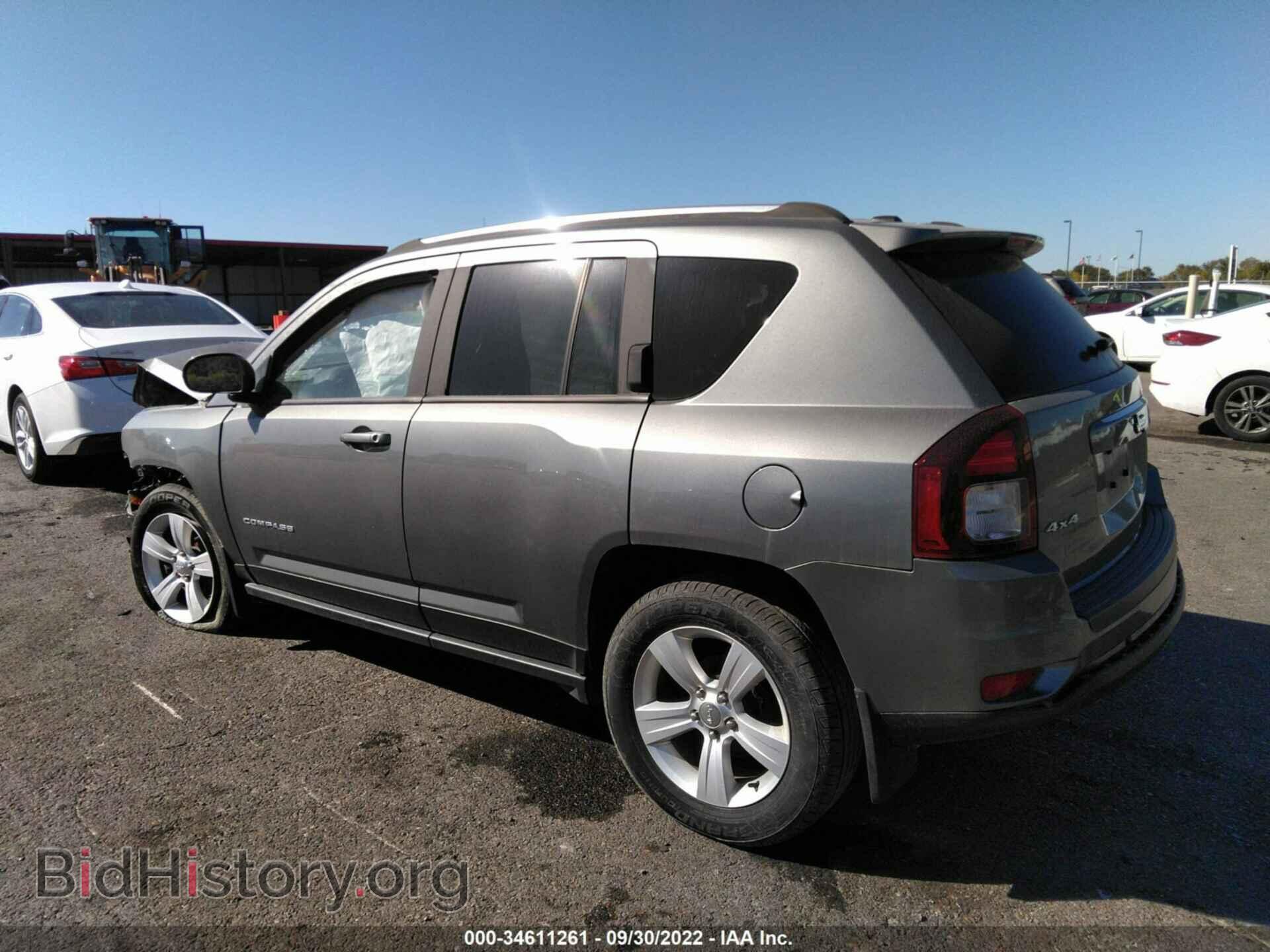 2014 JEEP COMPASS - VIN: 1C4NJDEBXED621704 - Фото 3