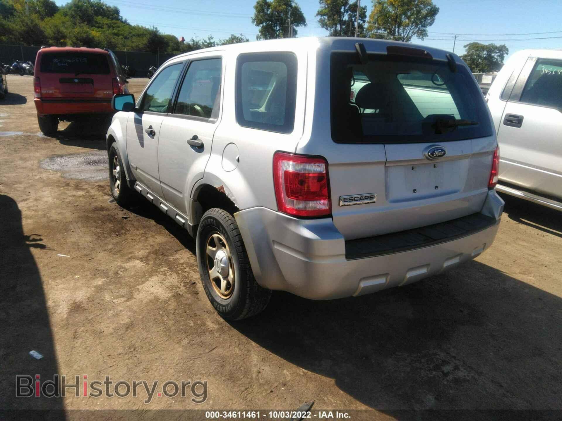 2008 FORD ESCAPE - VIN: 1FMCU02Z38KD21992 - Фото 3