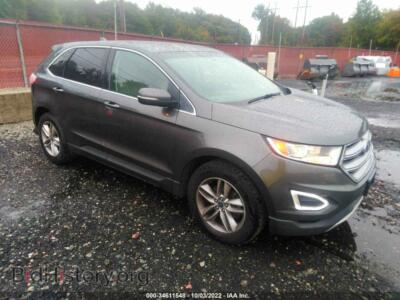2016 Ford EDGE SEL, gray — VIN 2FMPK3J96GBB43062, IAAI