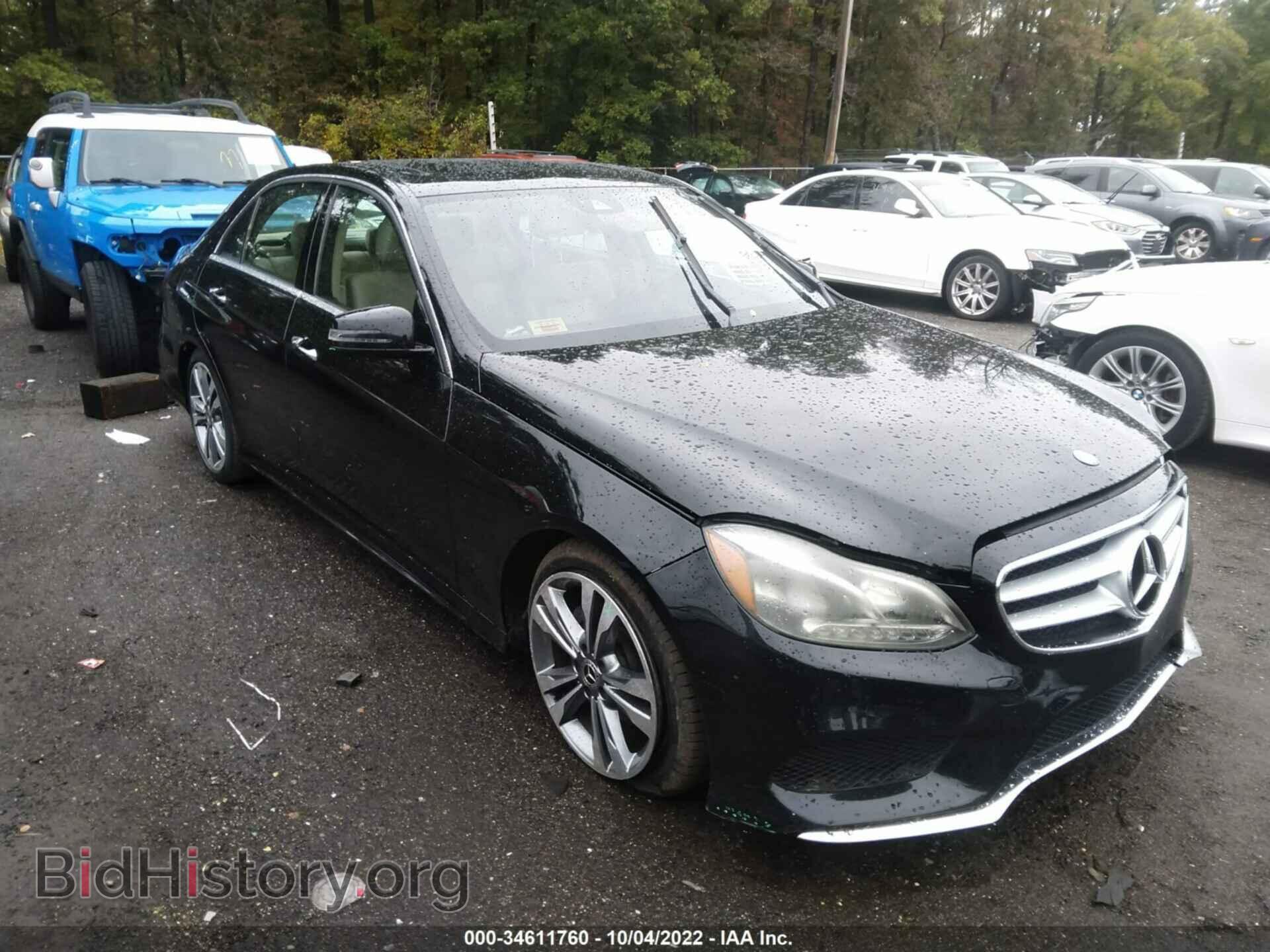 Photo WDDHF5KB1EA893378 - MERCEDES-BENZ E-CLASS 2014
