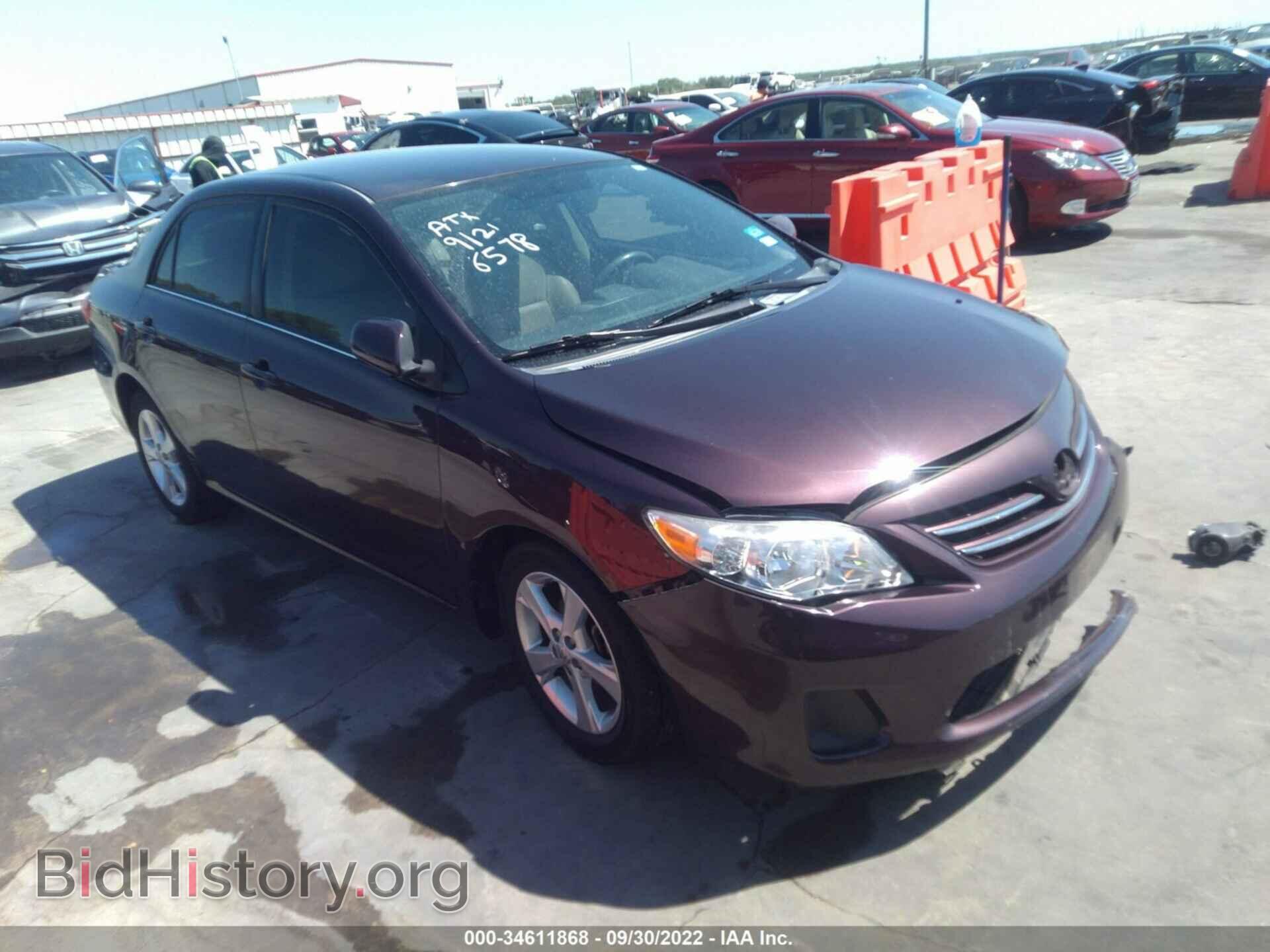 Photo 2T1BU4EE2DC072970 - TOYOTA COROLLA 2013