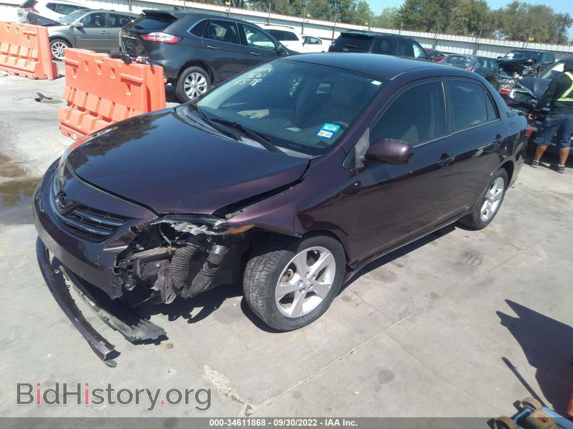 2013 TOYOTA COROLLA - VIN: 2T1BU4EE2DC072970 - Фото 2
