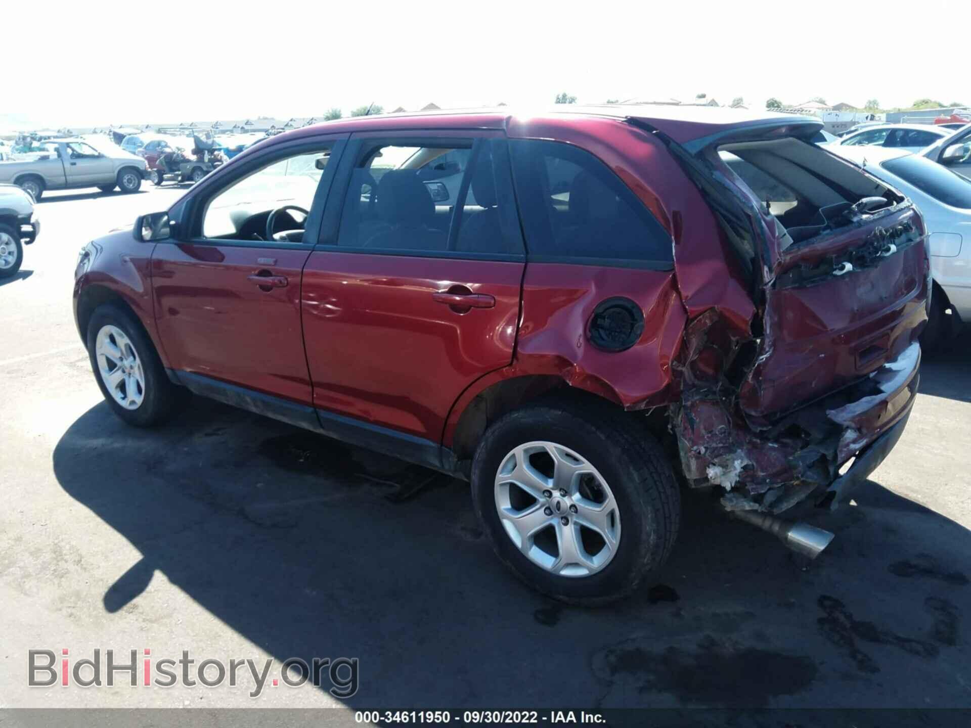 2014 FORD EDGE - VIN: 2FMDK3JC2EBA25490 - Photo 3