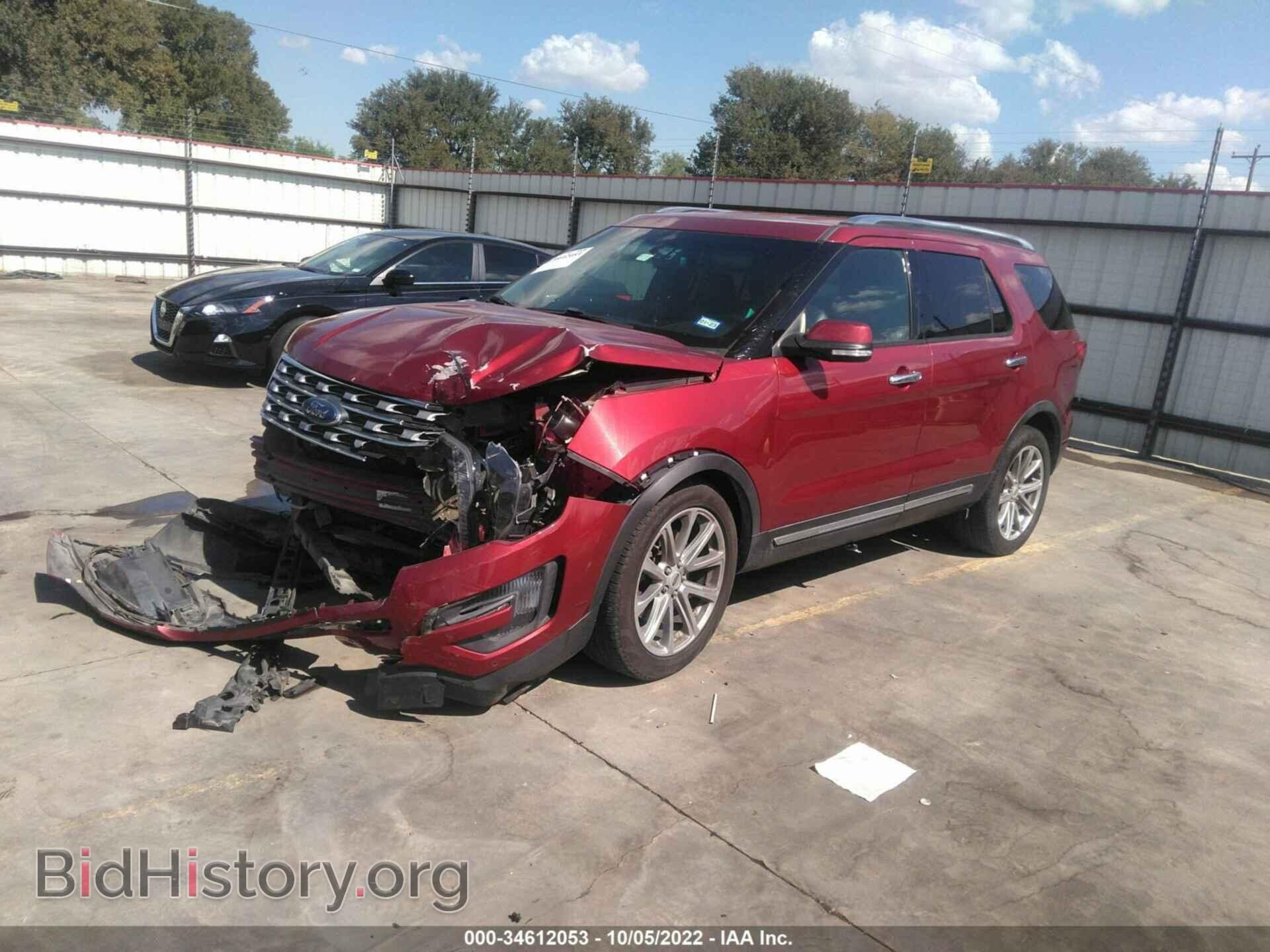 2016 FORD EXPLORER - VIN: 1FM5K7F89GGA29547 - Фото 2