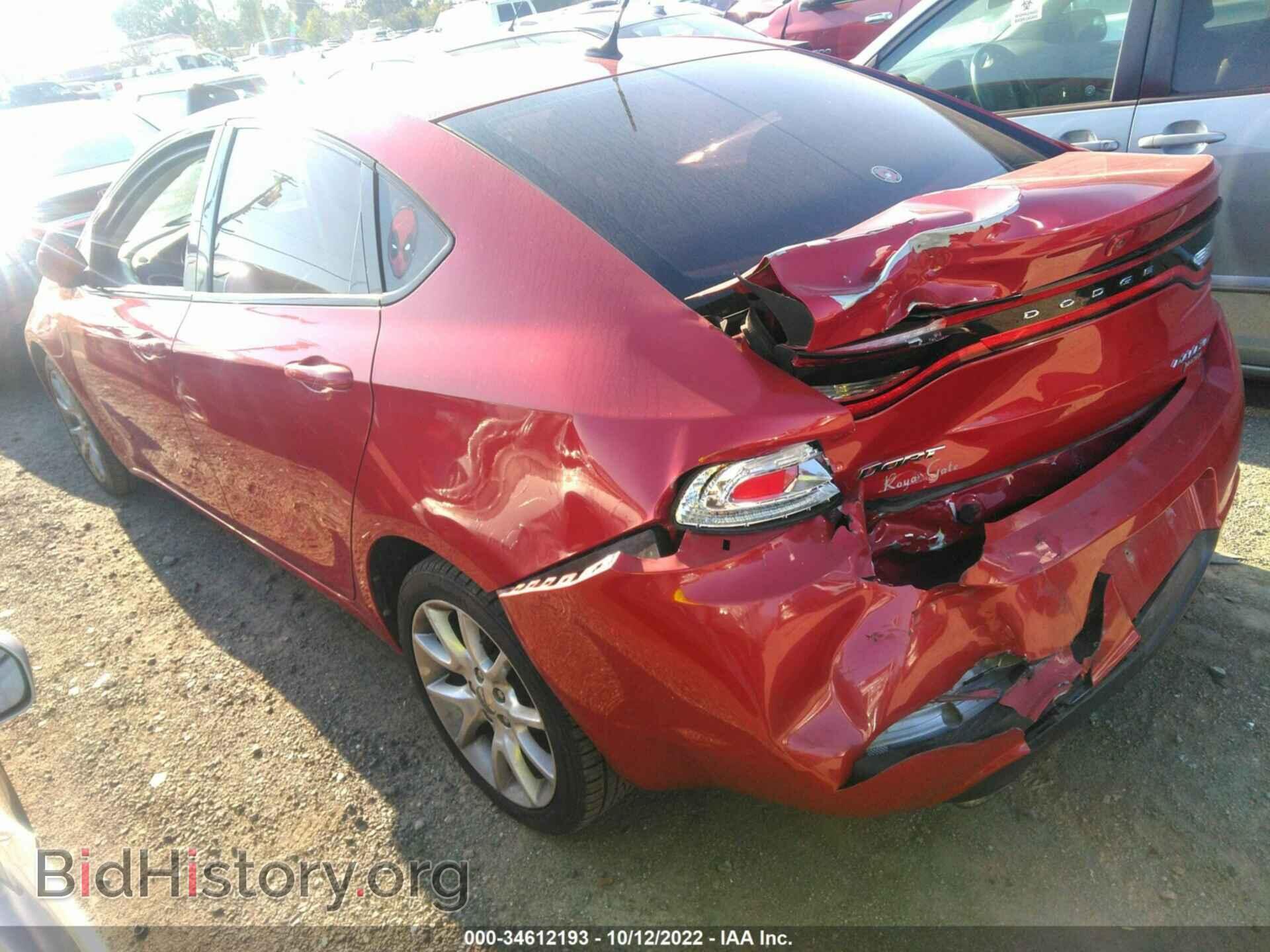 2013 DODGE DART - VIN: 1C3CDFBH3DD643243 - Фото 3