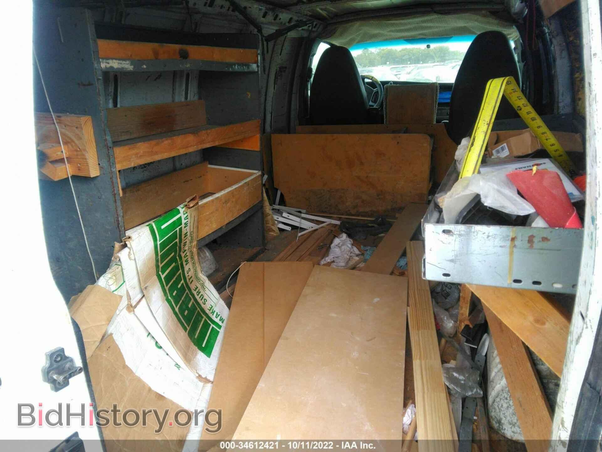 2008 CHEVROLET EXPRESS CARGO VAN - VIN: 1GCGG25C281160976 - Фото 8