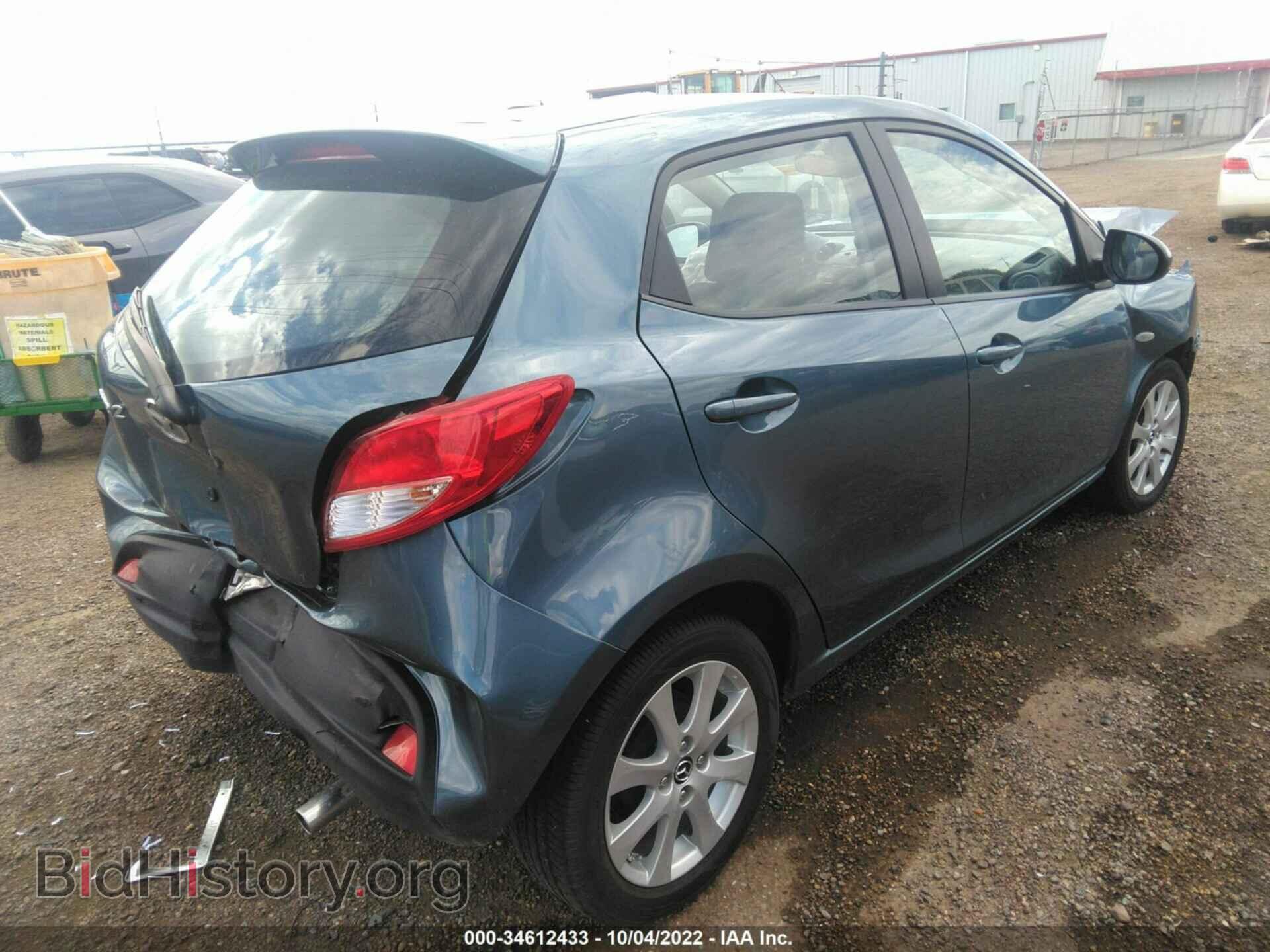 2014 MAZDA MAZDA2 - VIN: JM1DE1LYXE0184140 - Фото 4