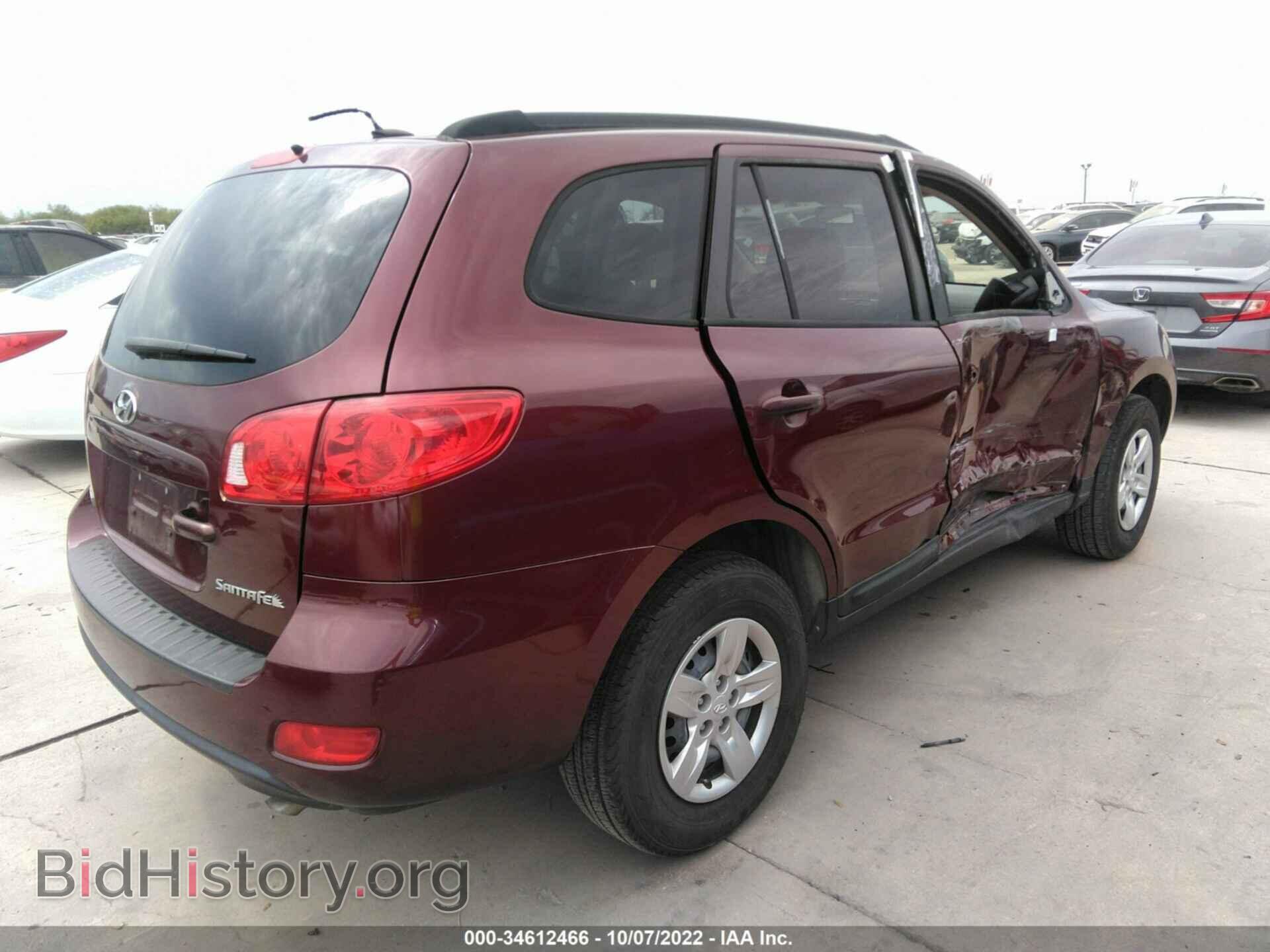 2009 HYUNDAI SANTA FE - VIN: 5NMSG13D69H264524 - Фото 4
