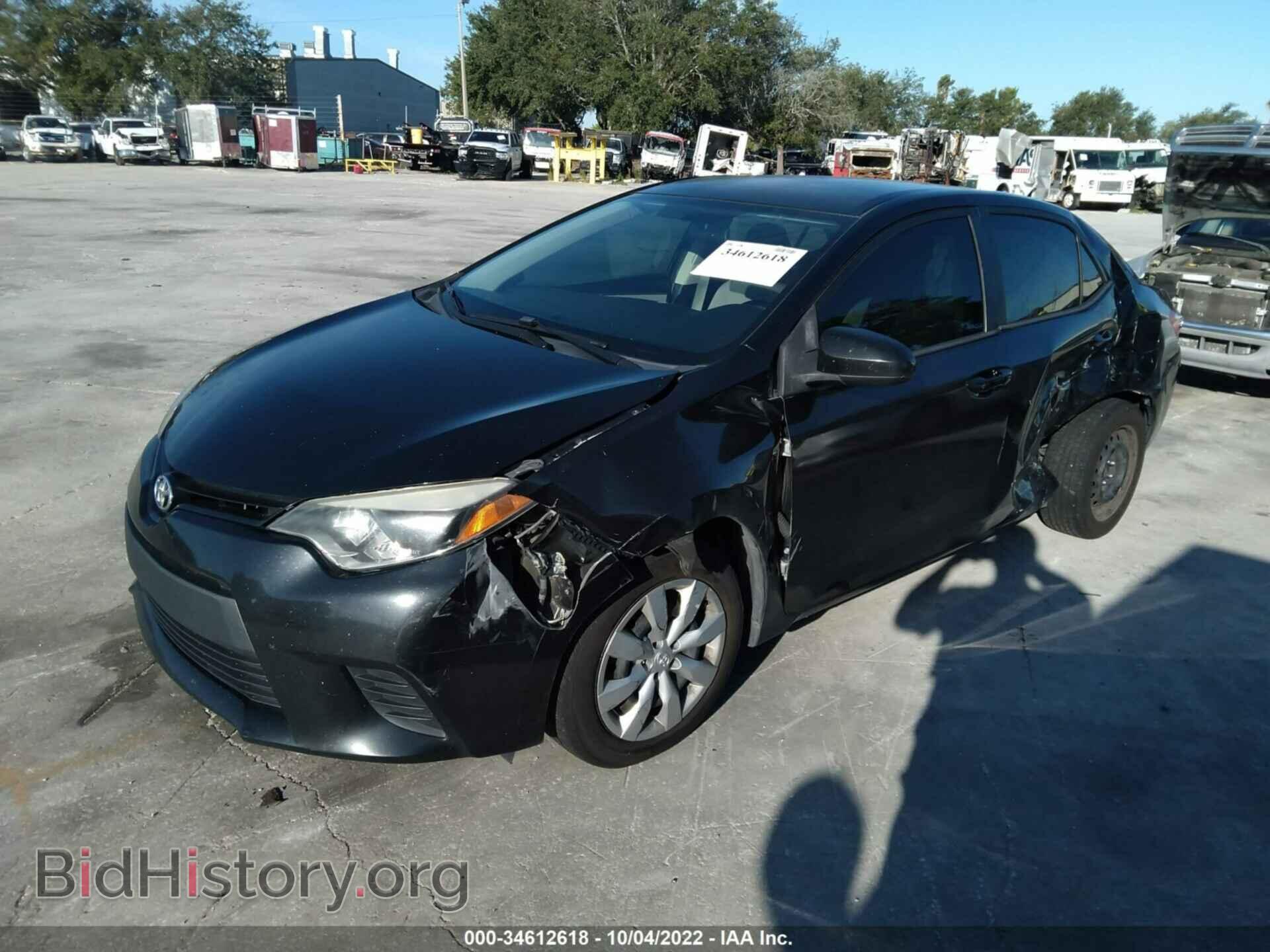2014 TOYOTA COROLLA - VIN: 5YFBURHE2EP082649 - Фото 2