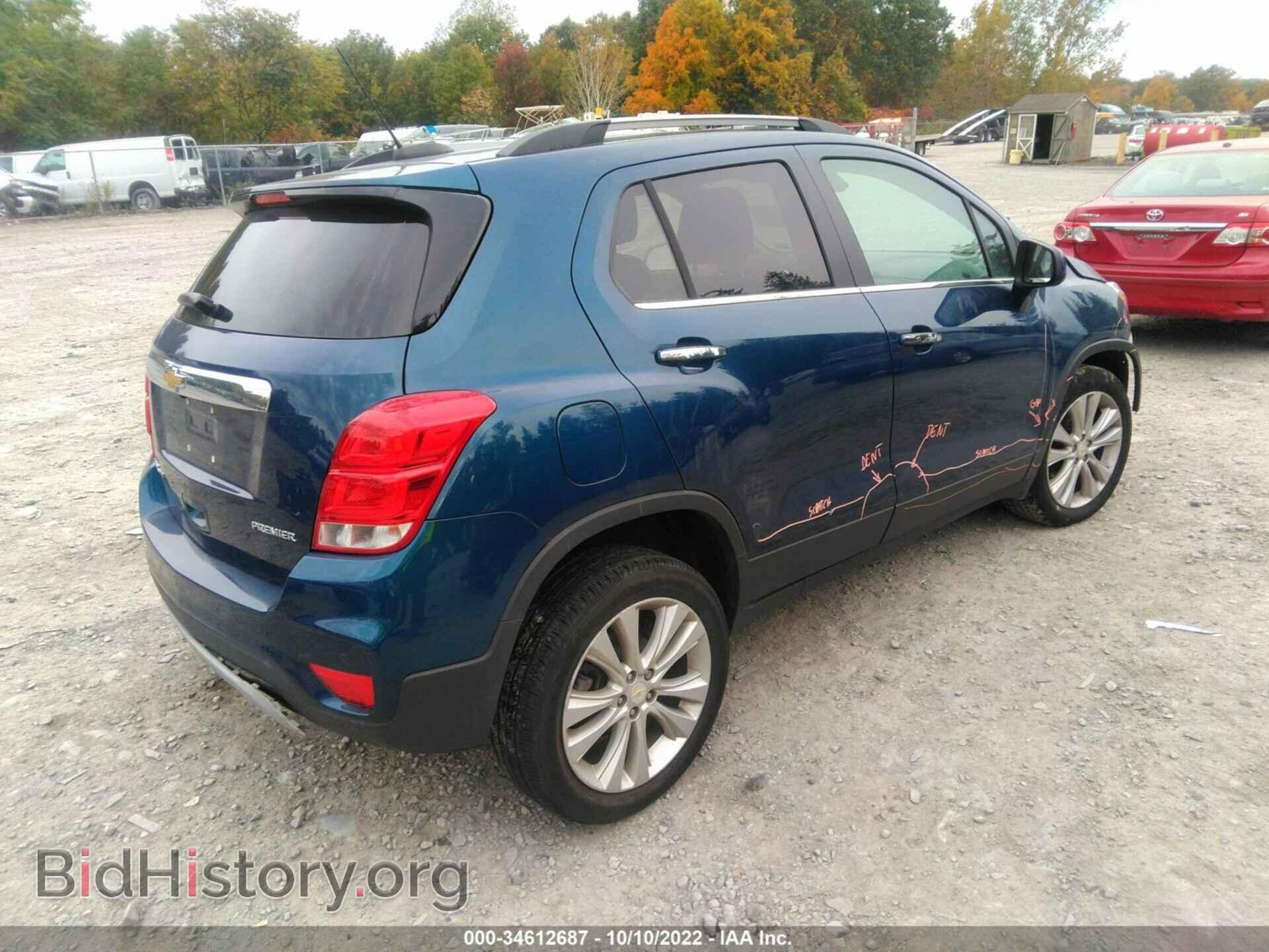 2019 CHEVROLET TRAX - VIN: 3GNCJRSB3KL245692 - Photo 4