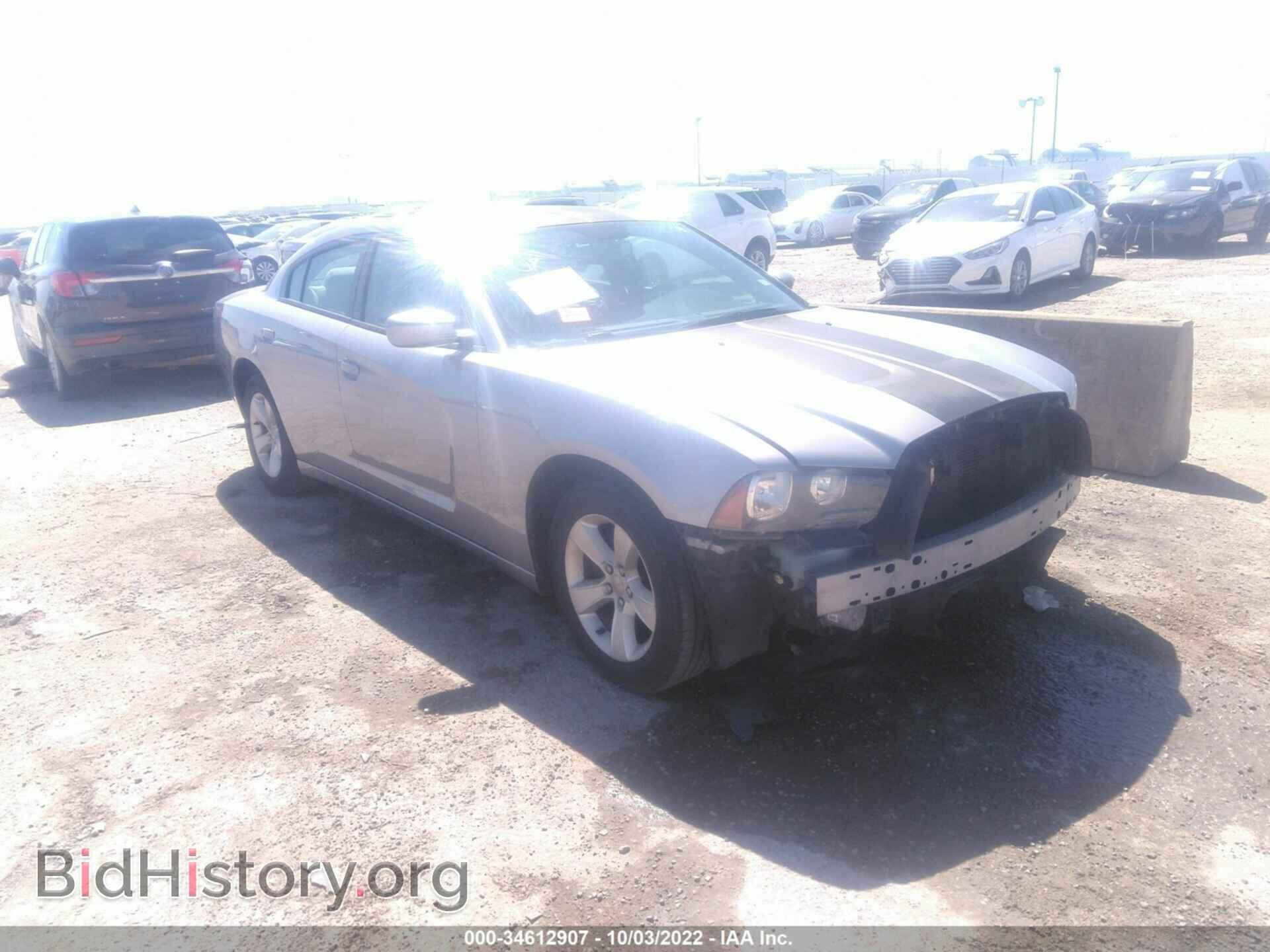 Photo 2C3CDXHG3DH705828 - DODGE CHARGER 2013