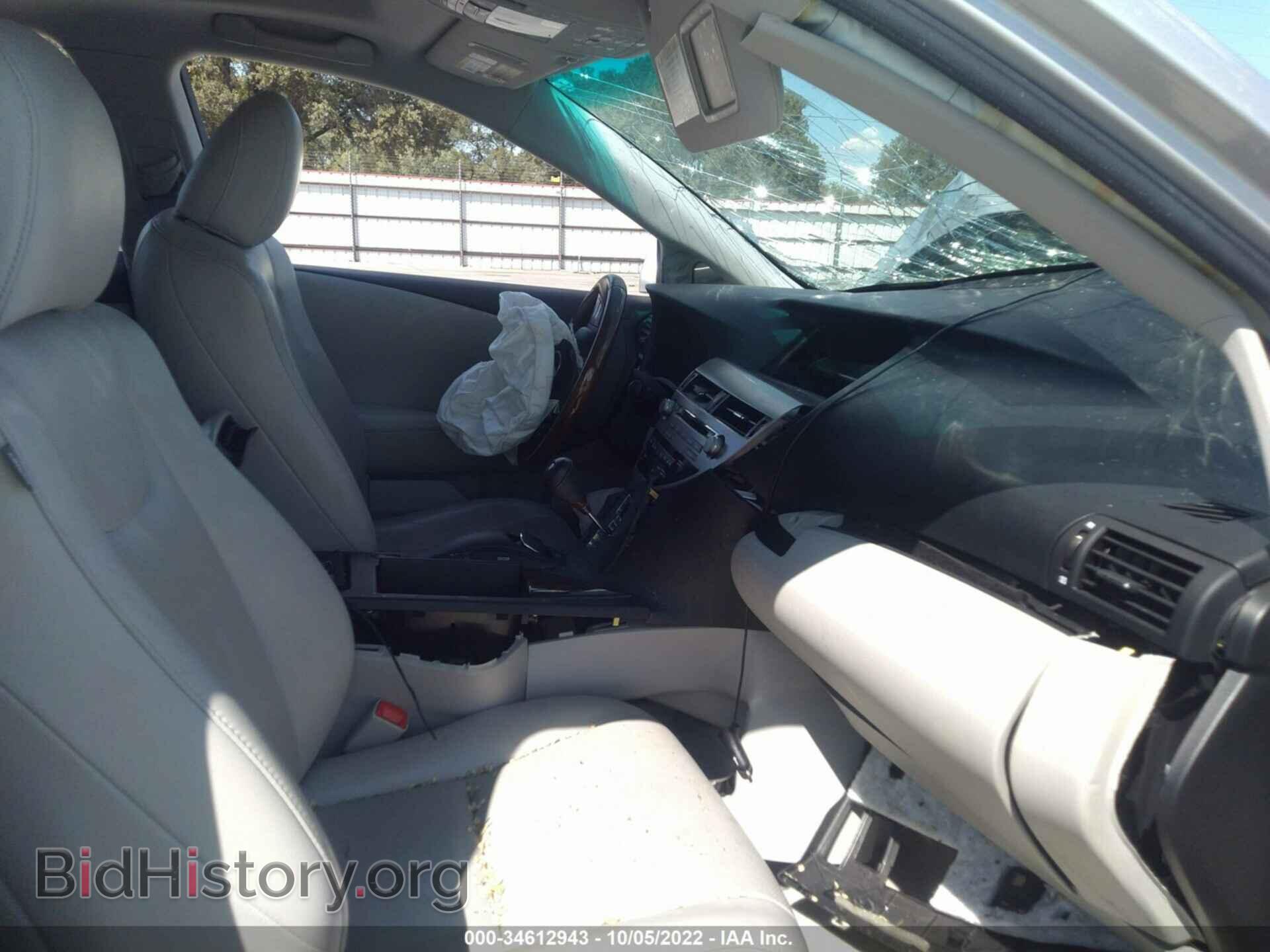 2010 LEXUS RX 350 - VIN: 2T2BK1BA8AC035497 - Фото 5