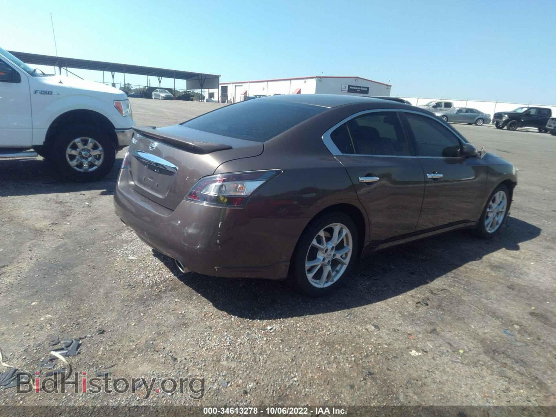 2013 NISSAN MAXIMA - VIN: 1N4AA5AP7DC807362 - Фото 4