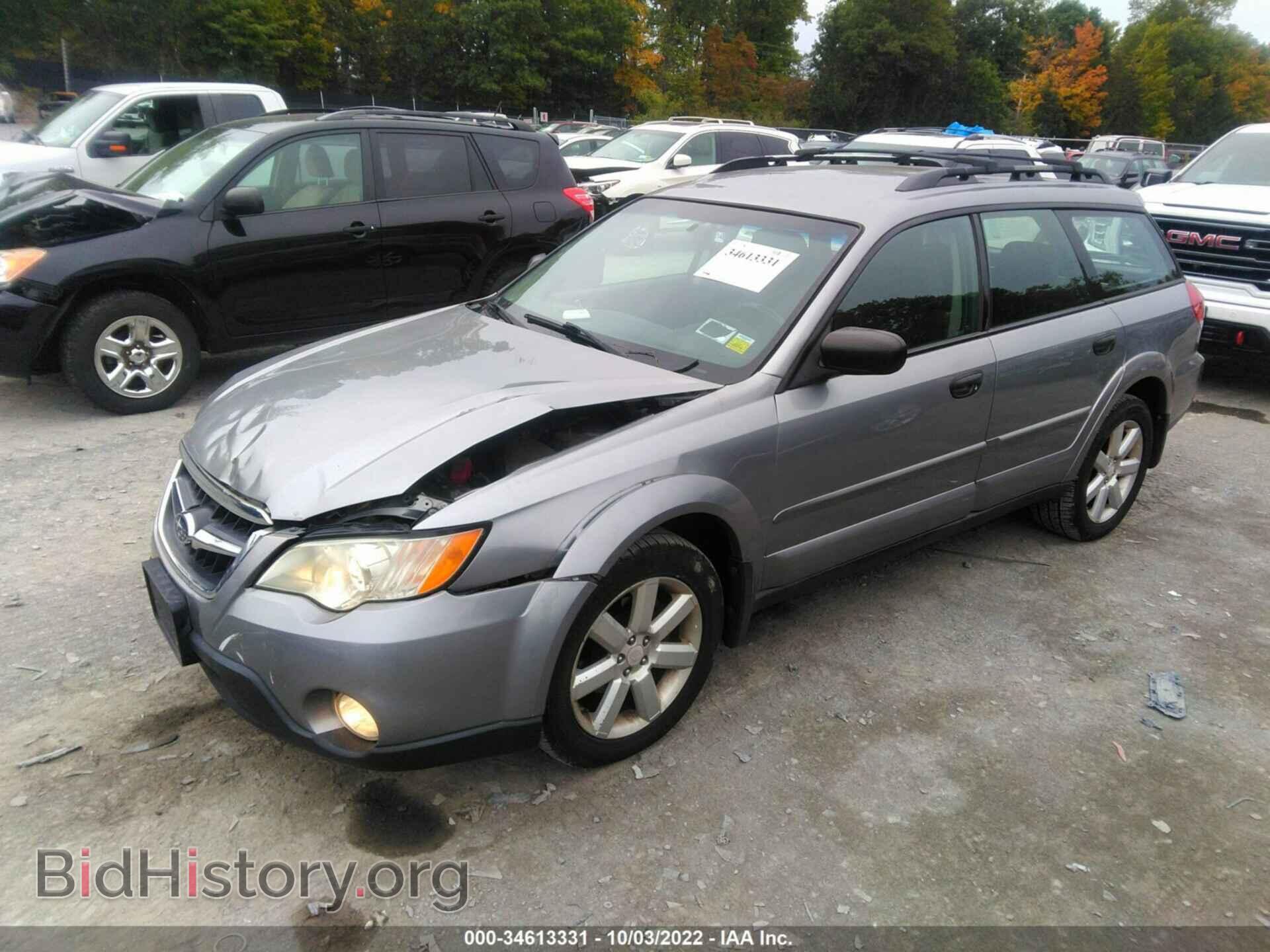 2008 SUBARU OUTBACK - VIN: 4S4BP61C087349867 - Фото 2