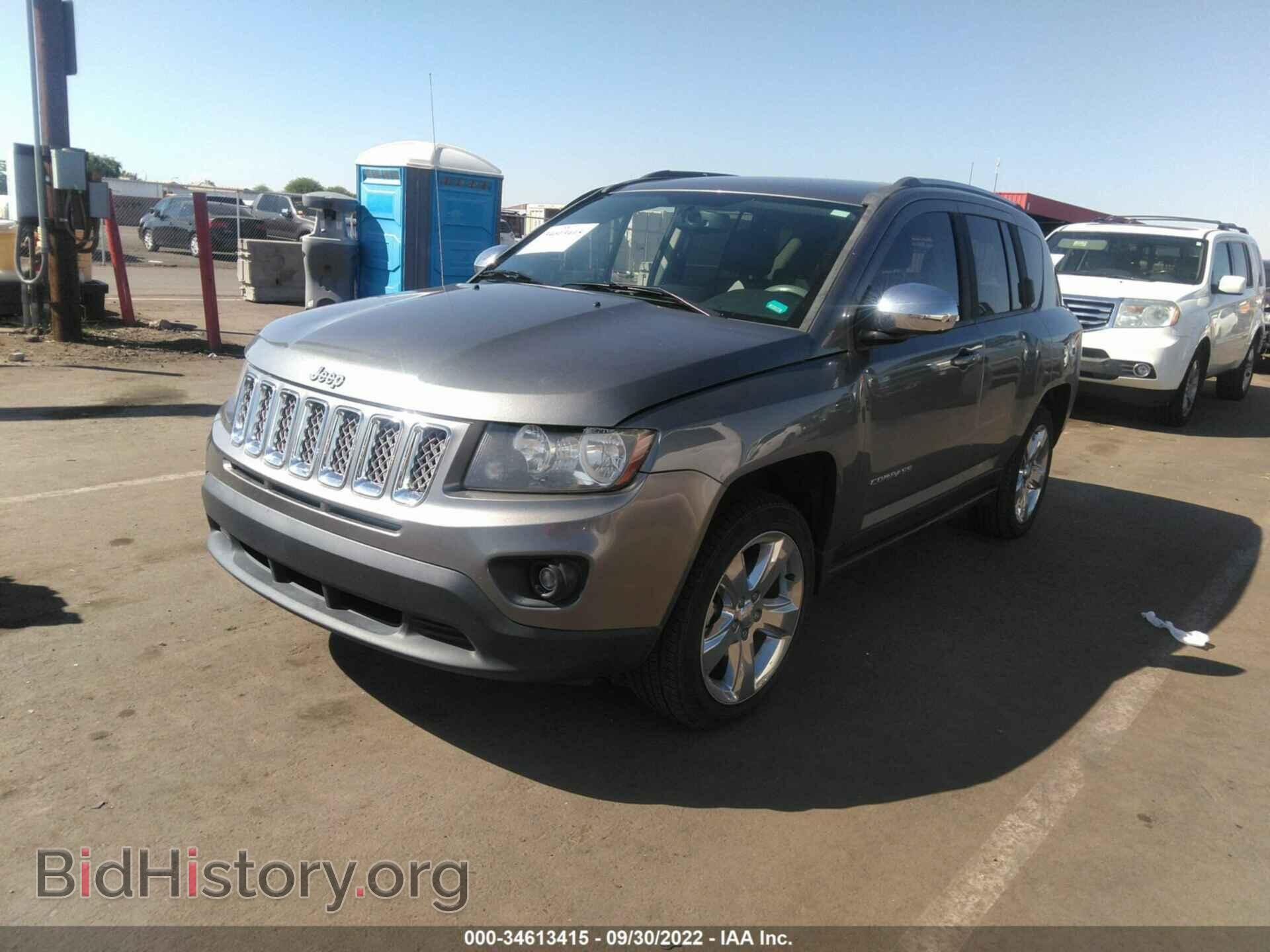 2014 JEEP COMPASS - VIN: 1C4NJCEAXED602765 - Фото 2