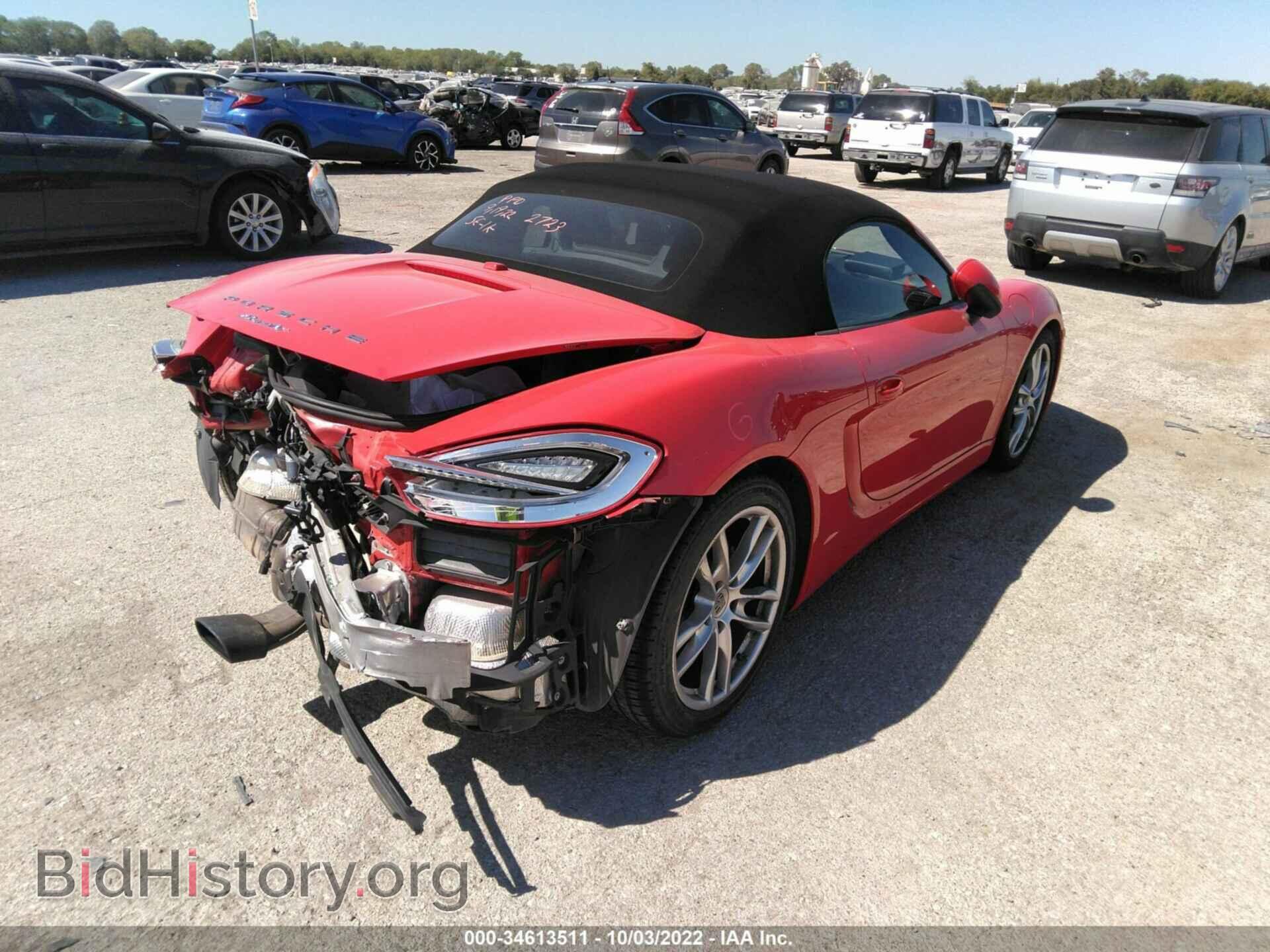 2013 PORSCHE BOXSTER - VIN: WP0CA2A80DS112723 - Фото 4