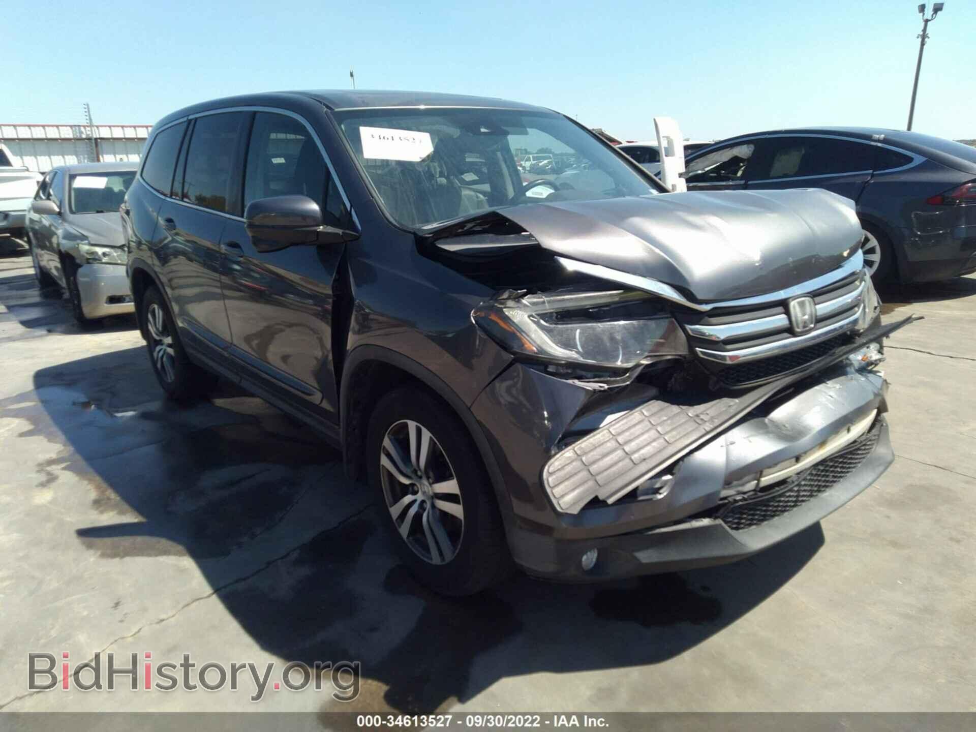 Фотография 5FNYF5H6XGB017973 - HONDA PILOT 2016