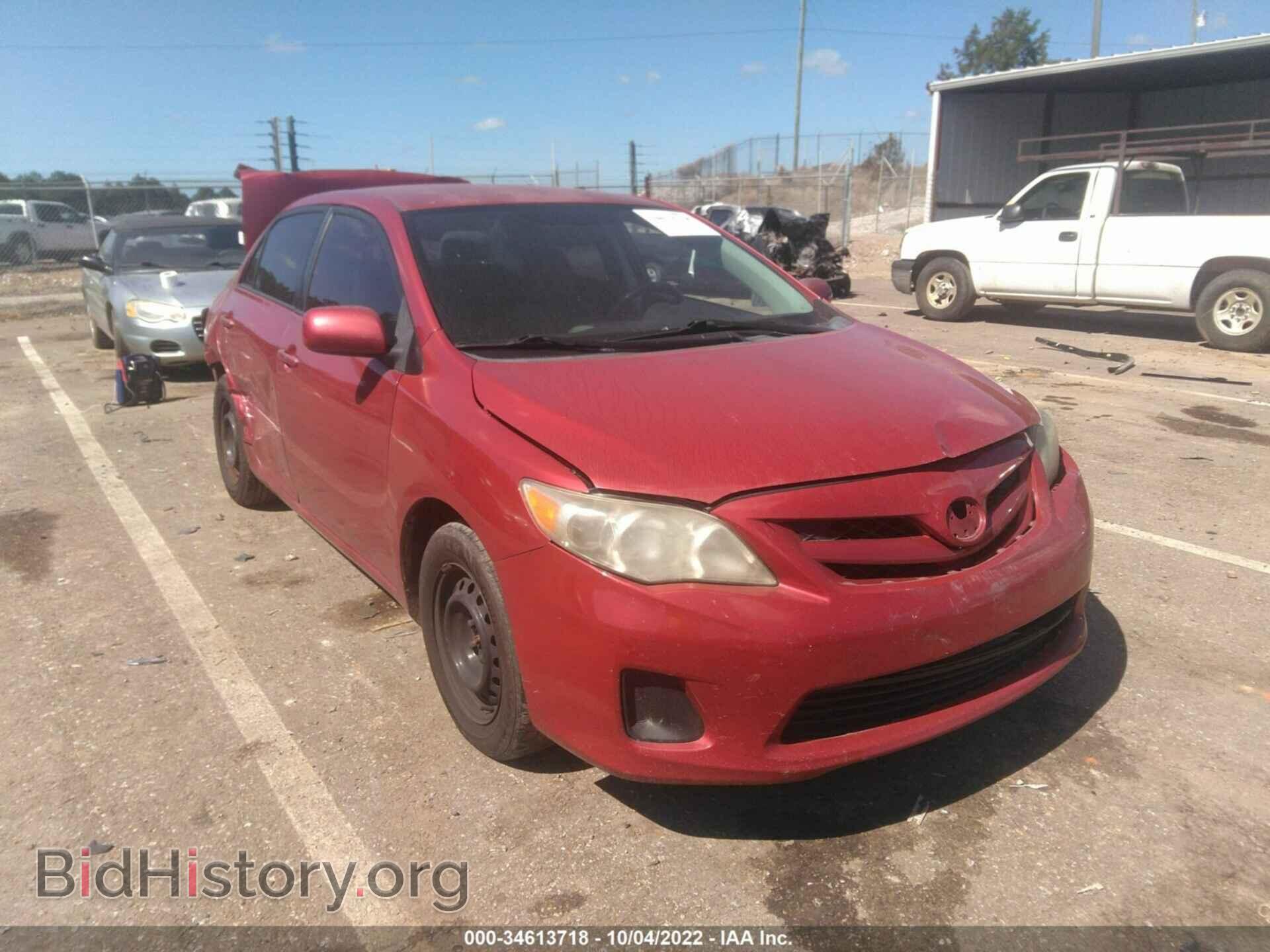 Photo 2T1BU4EE2BC601752 - TOYOTA COROLLA 2011