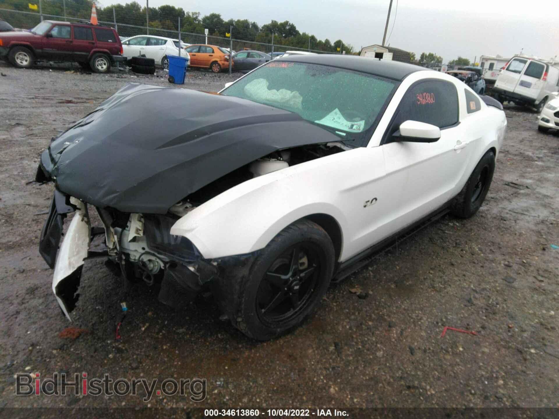 2012 FORD MUSTANG - VIN: 1ZVBP8CF1C5204345 - Фото 2
