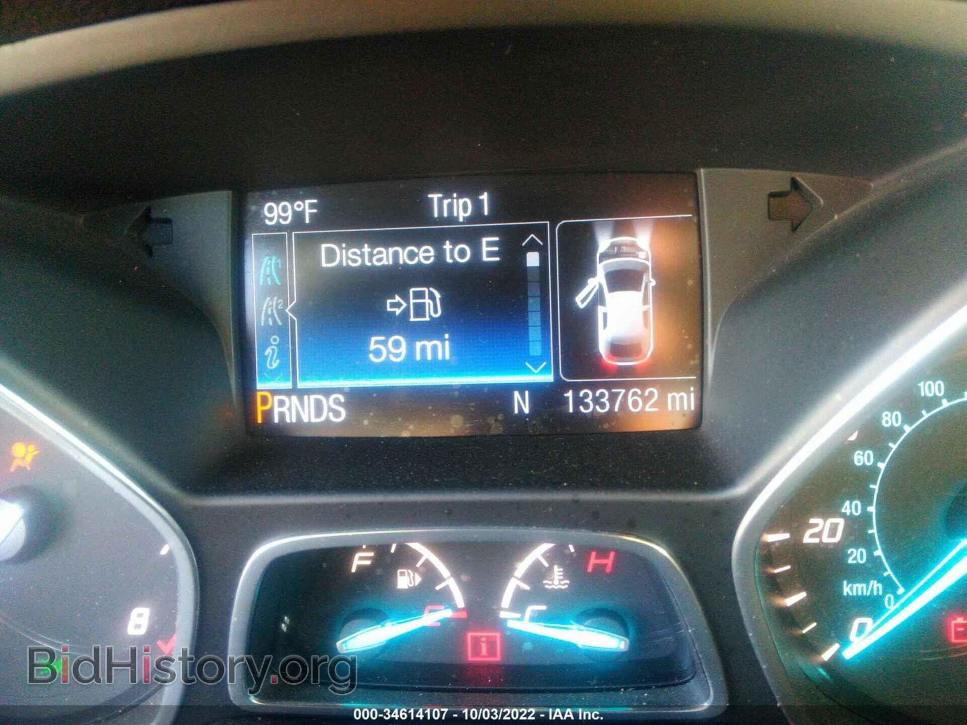 2014 FORD ESCAPE - VIN: 1FMCU9J90EUC01296 - Photo 7