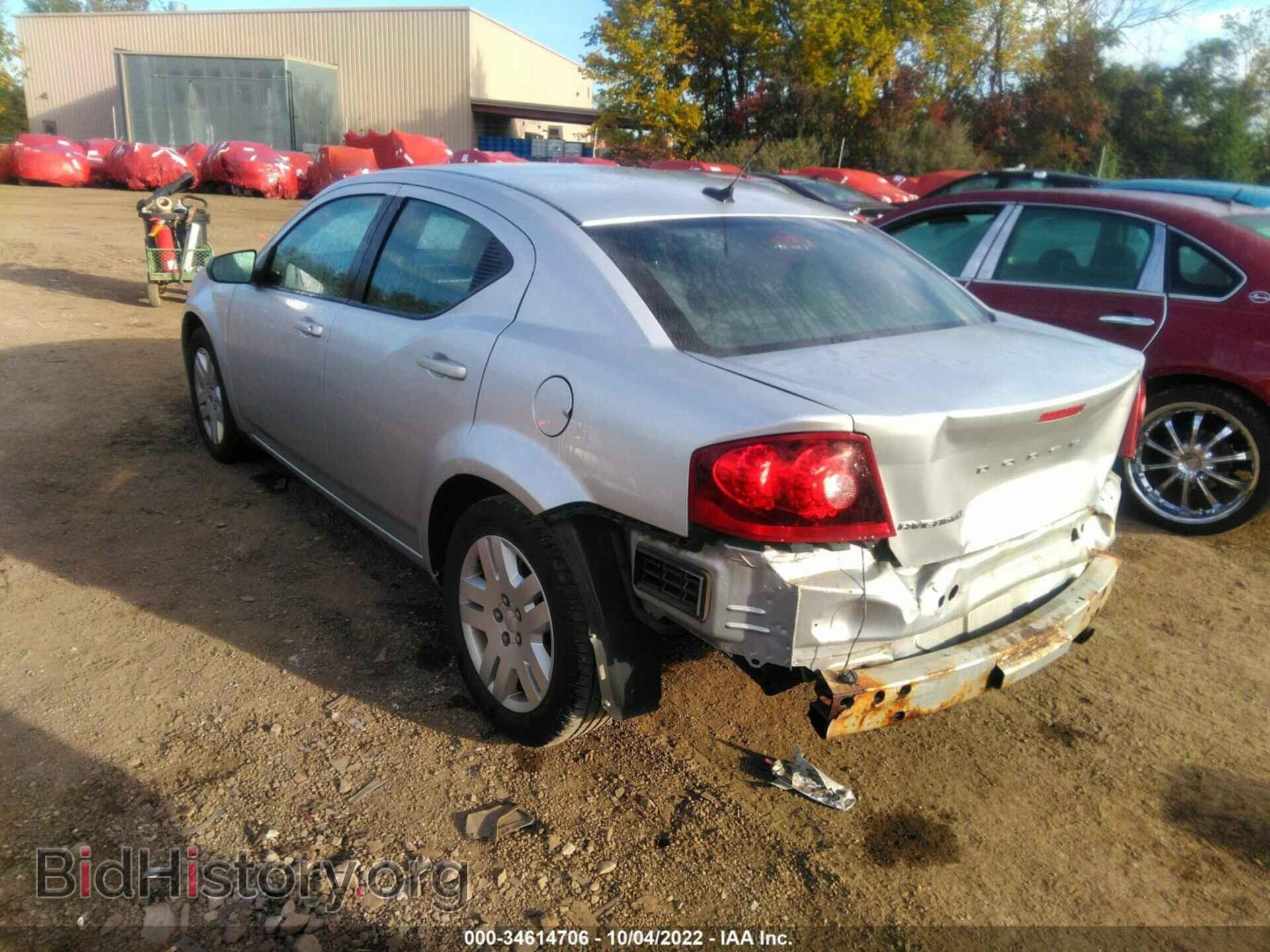 2011 DODGE AVENGER - VIN: 1B3BD4FB2BN626248 - Фото 3