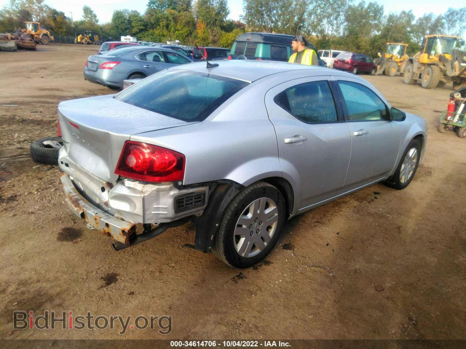 2011 DODGE AVENGER - VIN: 1B3BD4FB2BN626248 - Фото 4