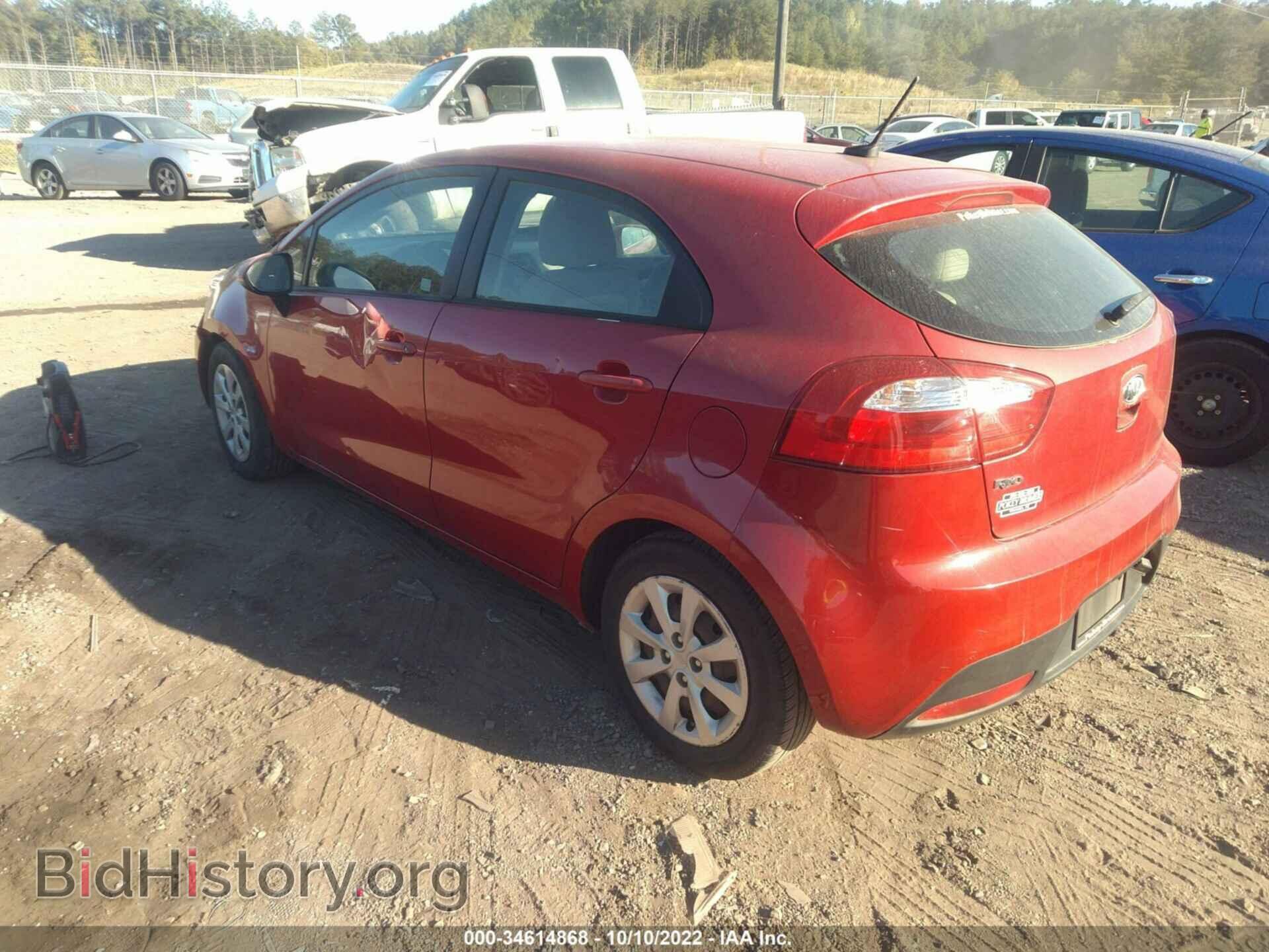 2012 KIA RIO - VIN: KNADM5A31C6013186 - Фото 3