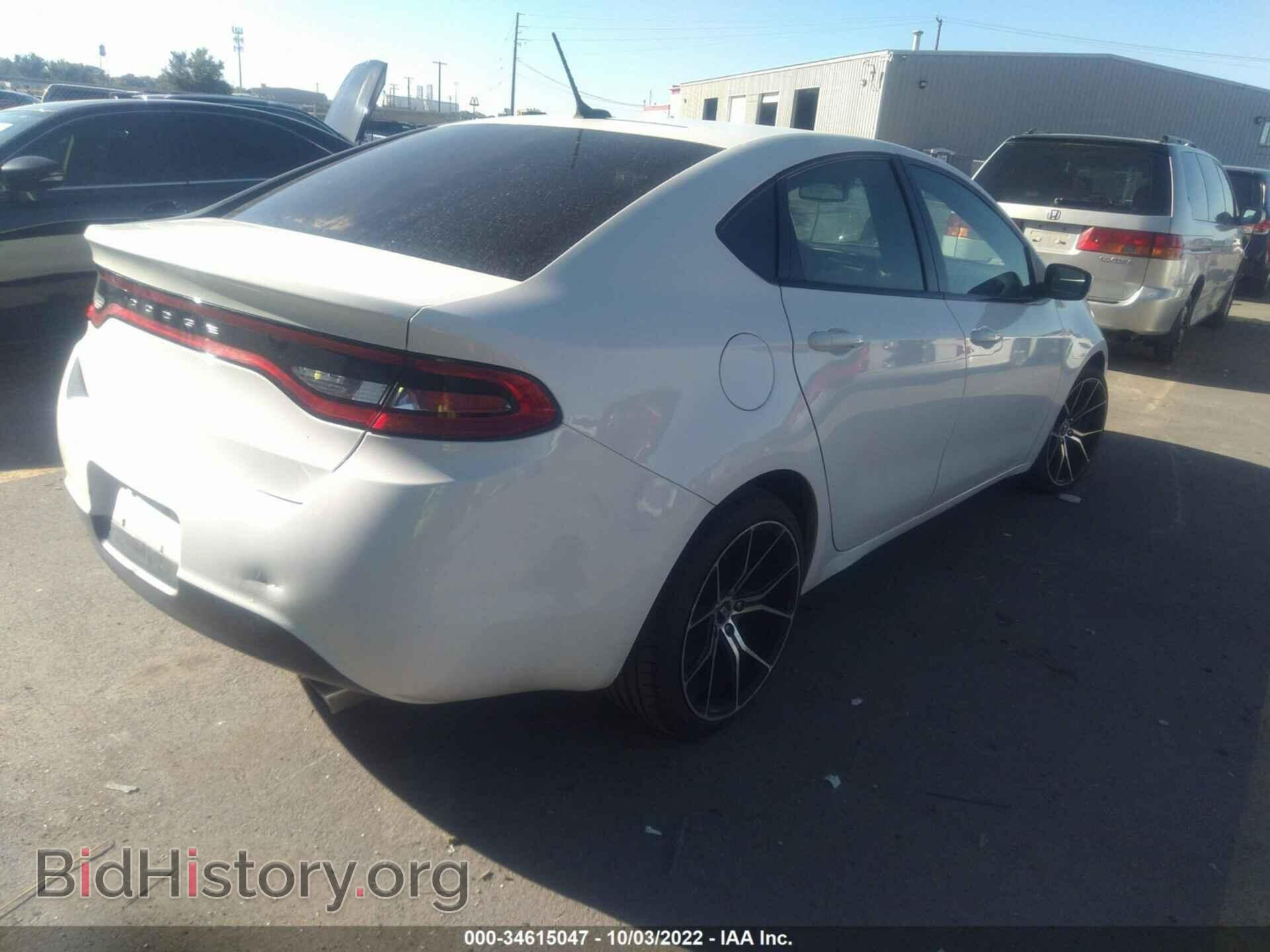 2016 DODGE DART - VIN: 1C3CDFAA9GD530213 - Фото 4