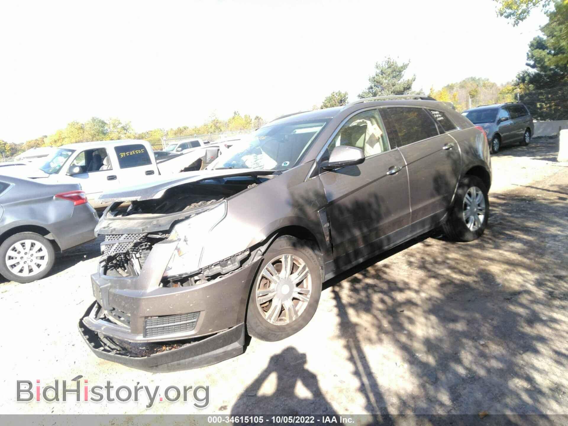2012 CADILLAC SRX - VIN: 3GYFNDE31CS525159 - Photo 2