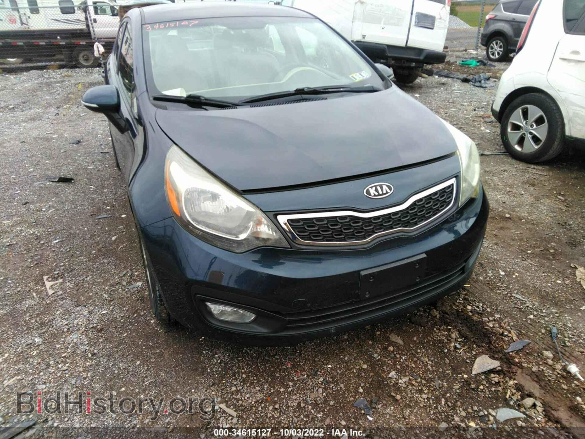 2012 KIA RIO - VIN: KNADN4A34C6051244 - Фото 6