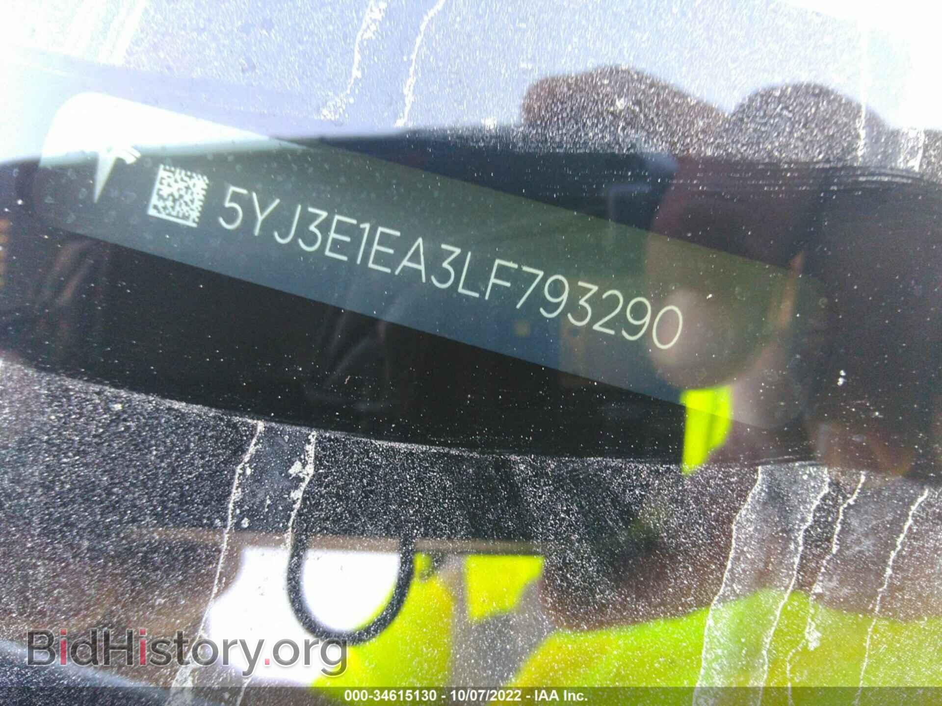2020 TESLA MODEL 3 - VIN: 5YJ3E1EA3LF793290 - Фото 9