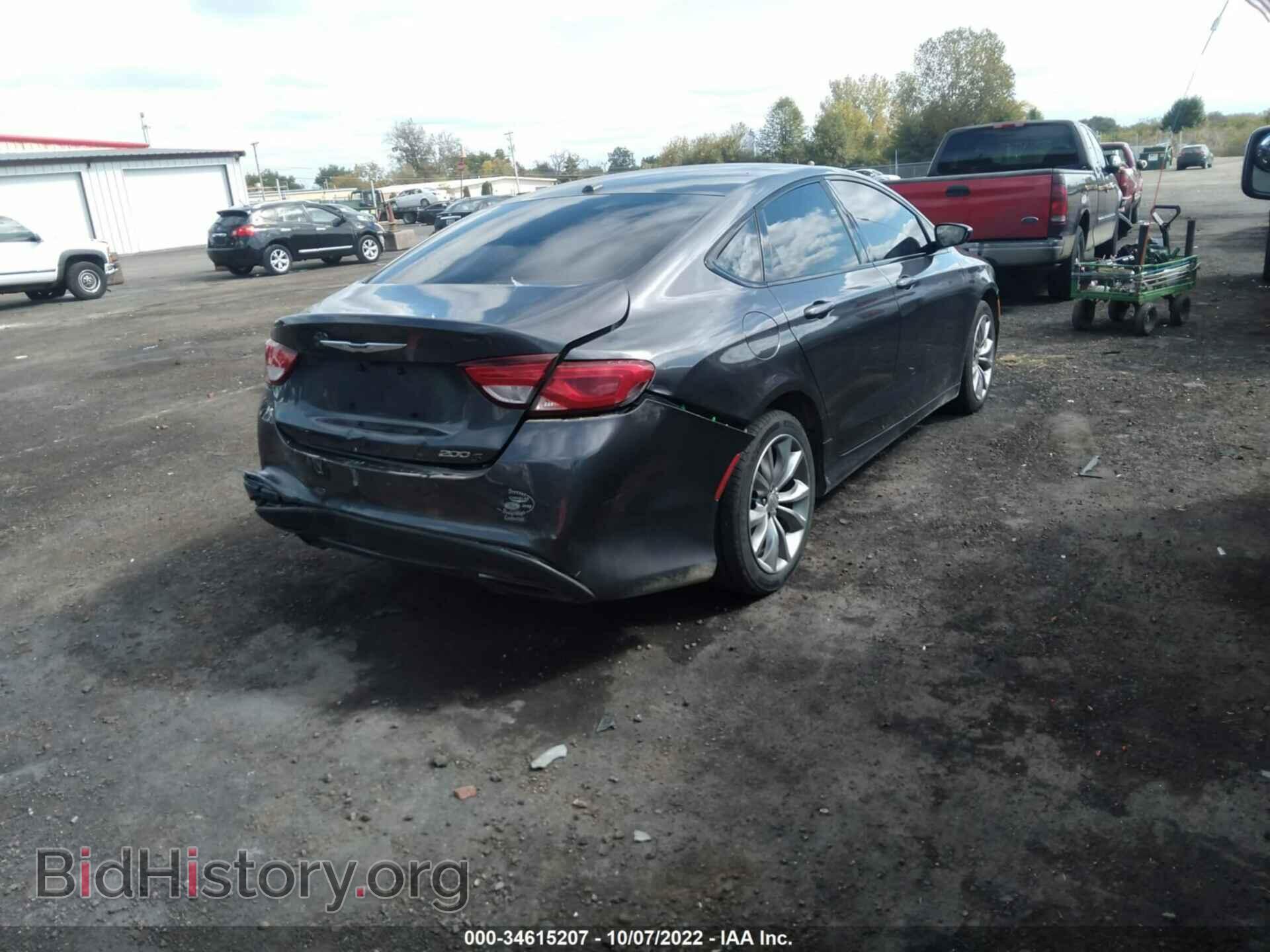 2015 CHRYSLER 200 - VIN: 1C3CCCBB7FN721825 - Фото 4