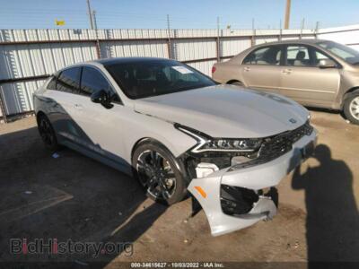 2021 Kia K5 GT-Line, серо-стальной — VIN 5XXG64J20MG044864, IAAI
