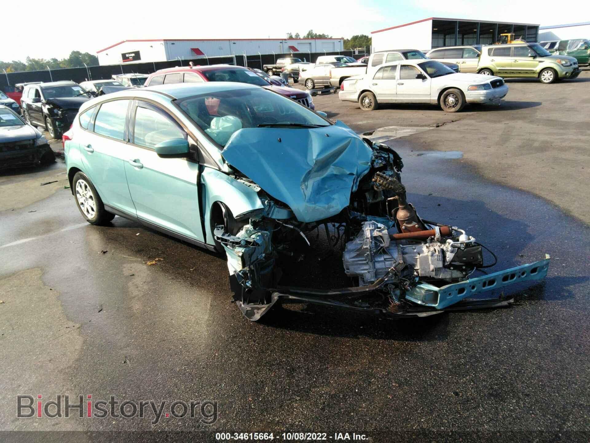 Фотография 1FAHP3K21CL346341 - FORD FOCUS 2012