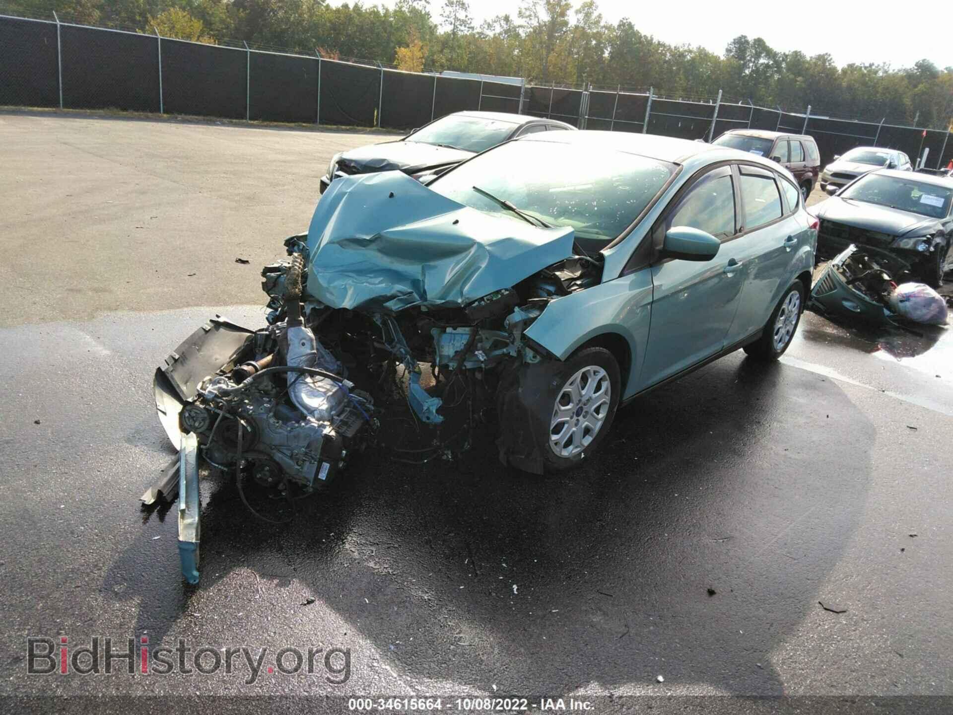 2012 FORD FOCUS - VIN: 1FAHP3K21CL346341 - Фото 2