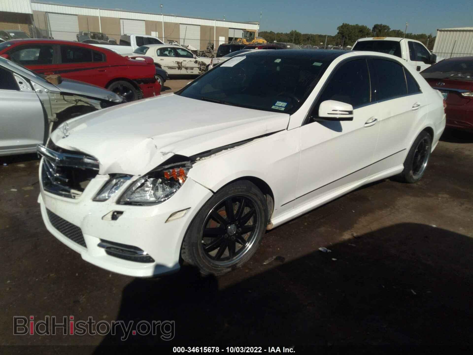 2013 MERCEDES-BENZ E-CLASS - VIN: WDDHF5KB5DA729436 - Фото 2