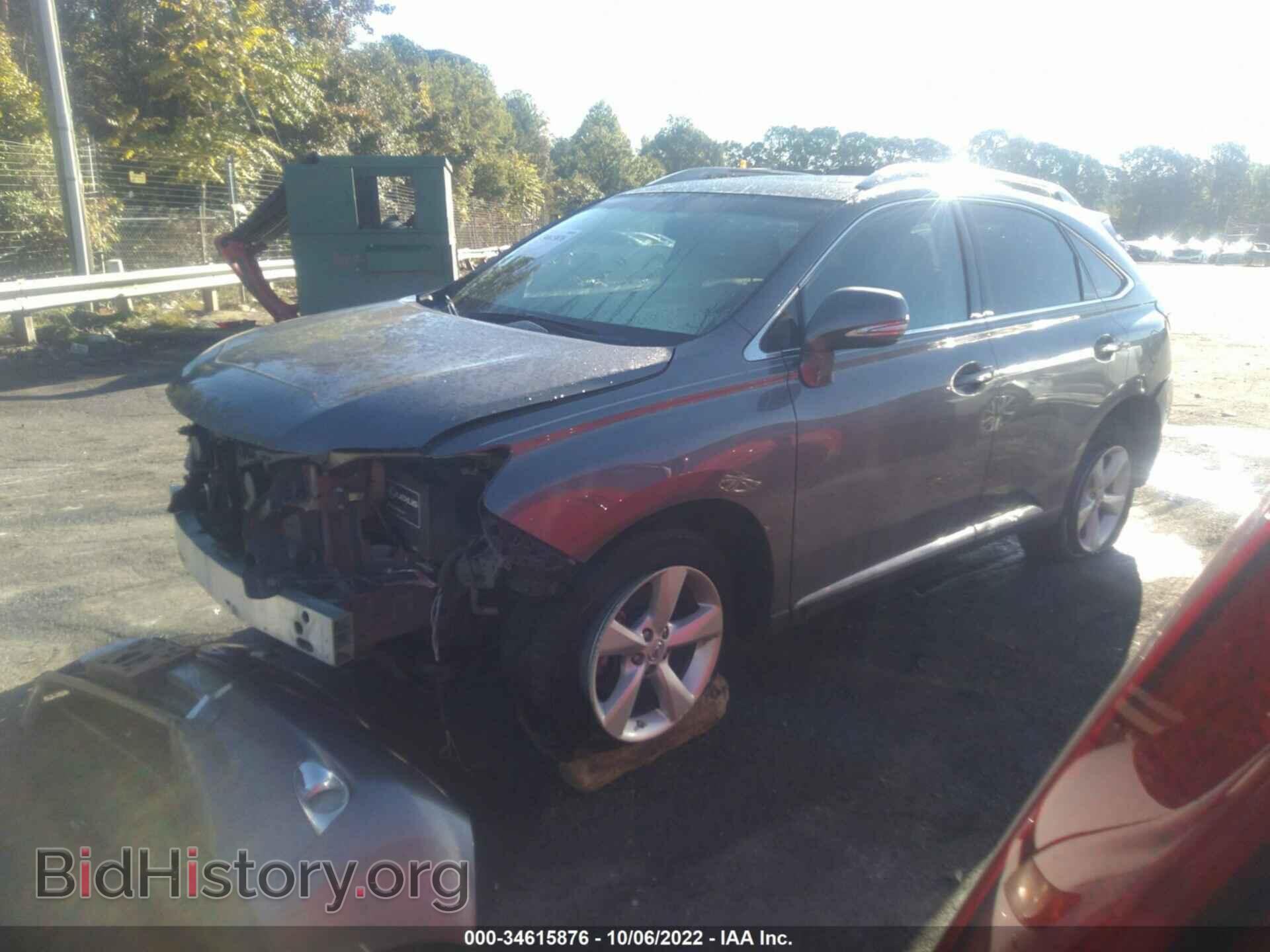 2015 LEXUS RX 350 - VIN: 2T2BK1BA7FC265152 - Фото 2