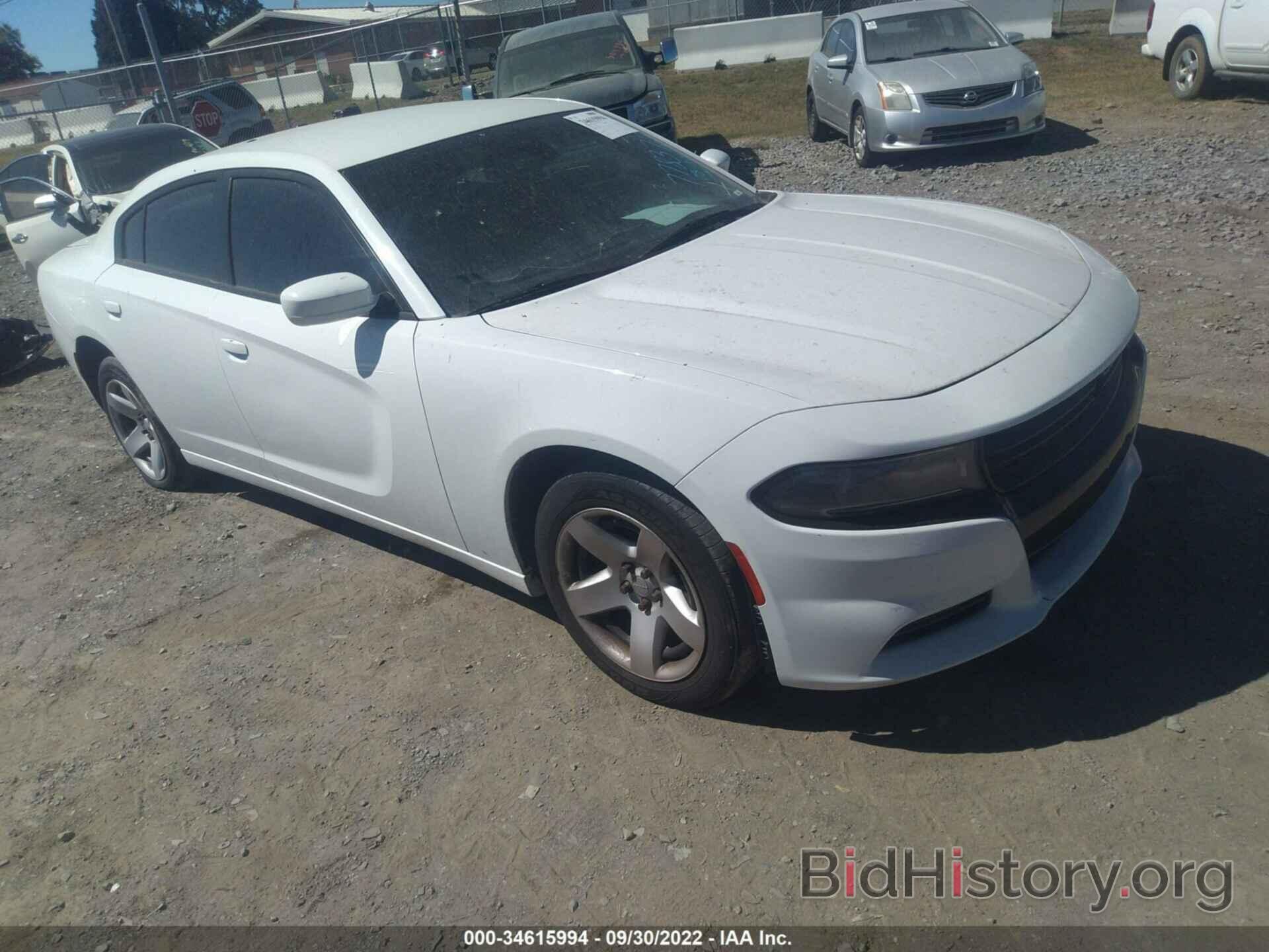 Photo 2C3CDXAT7FH778372 - DODGE CHARGER 2015