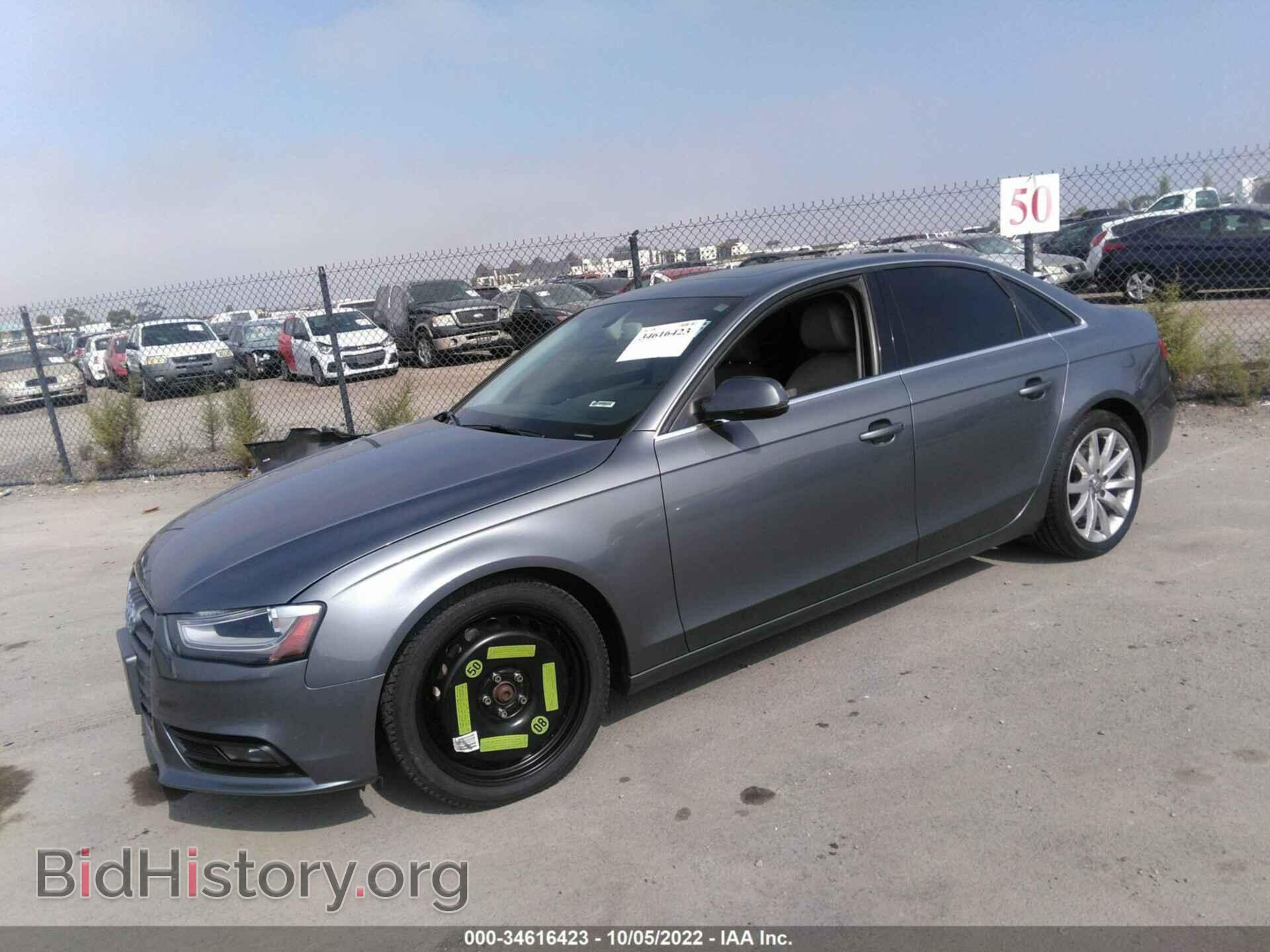 2013 AUDI A4 - VIN: WAUBFAFL1DN025848 - Фото 2