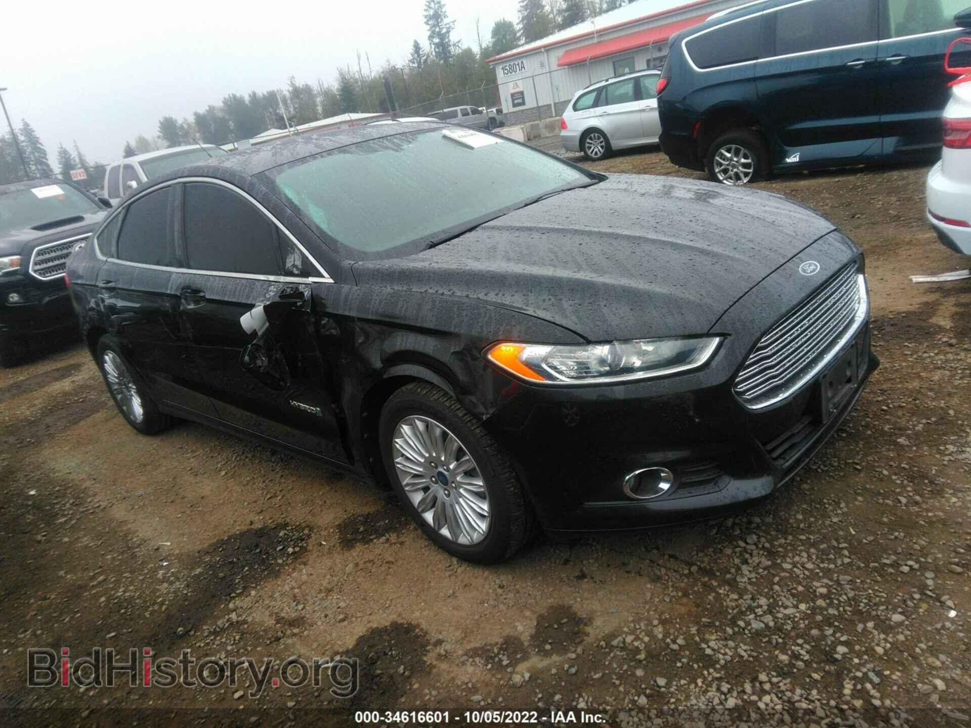 Photo 3FA6P0LU3DR227733 - FORD FUSION 2013